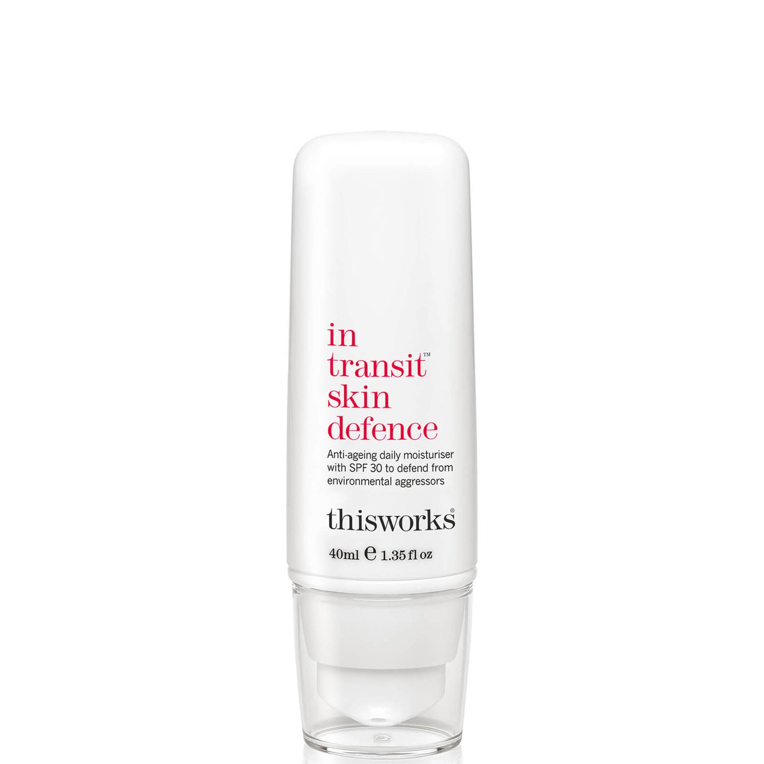 this works In Transit Skin Defence (40 ml)