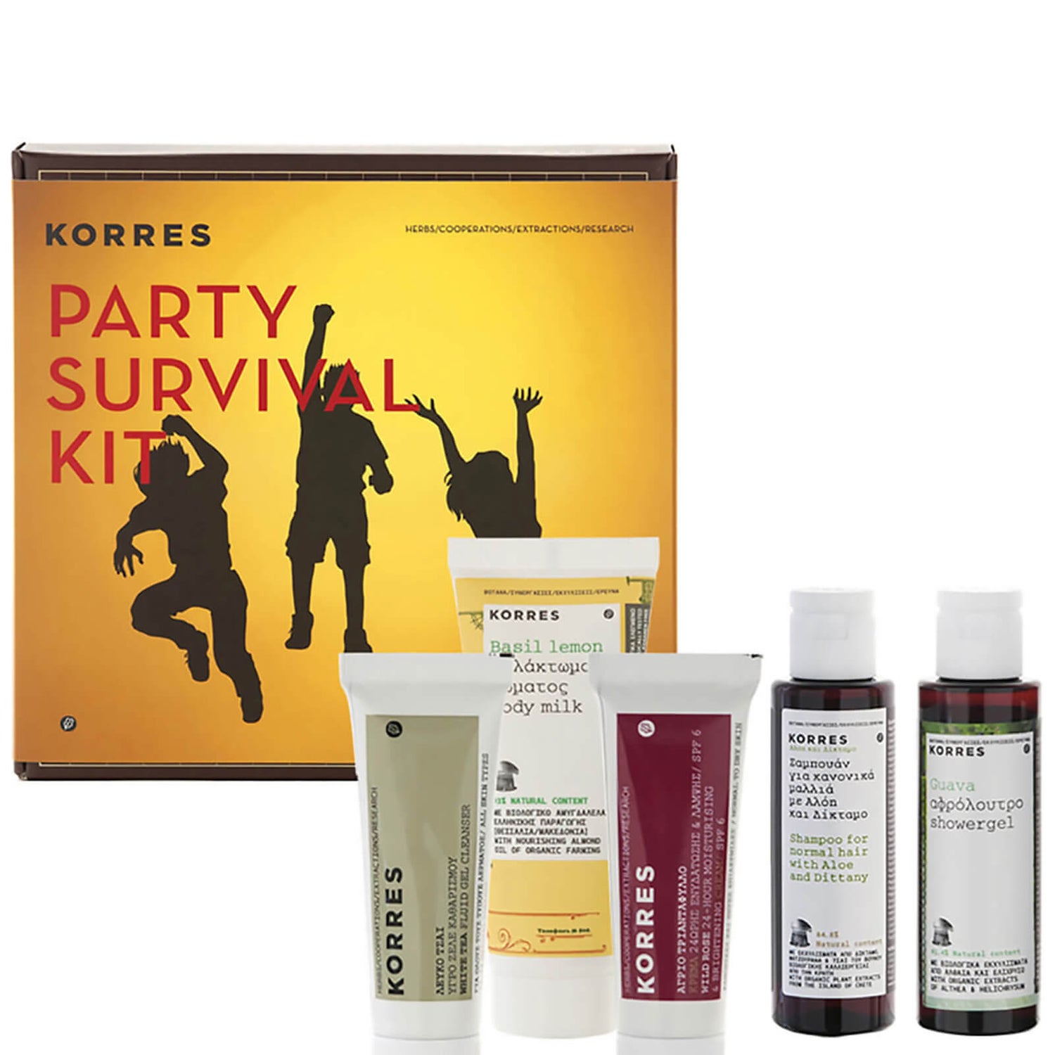 KORRES All New Party Survival Kit (5 Products)