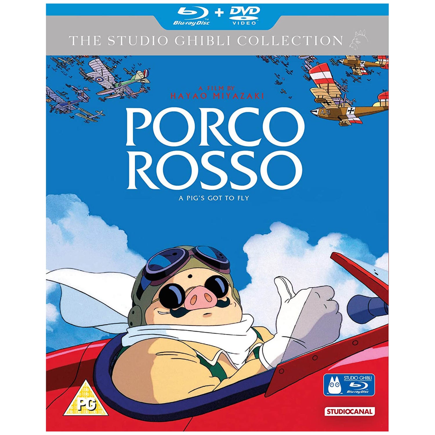 Porco Rosso - Doppelspiel (Blu-Ray und DVD)