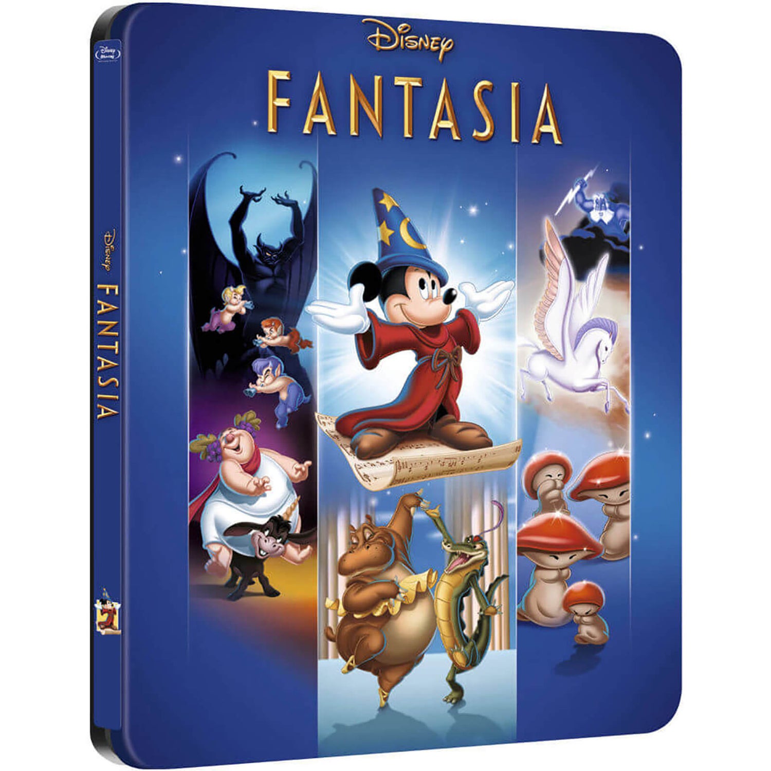 Fantasia Zavvi Exclusive Limited Edition Steelbook (The Disney Collection  #6) Blu-ray Zavvi UK