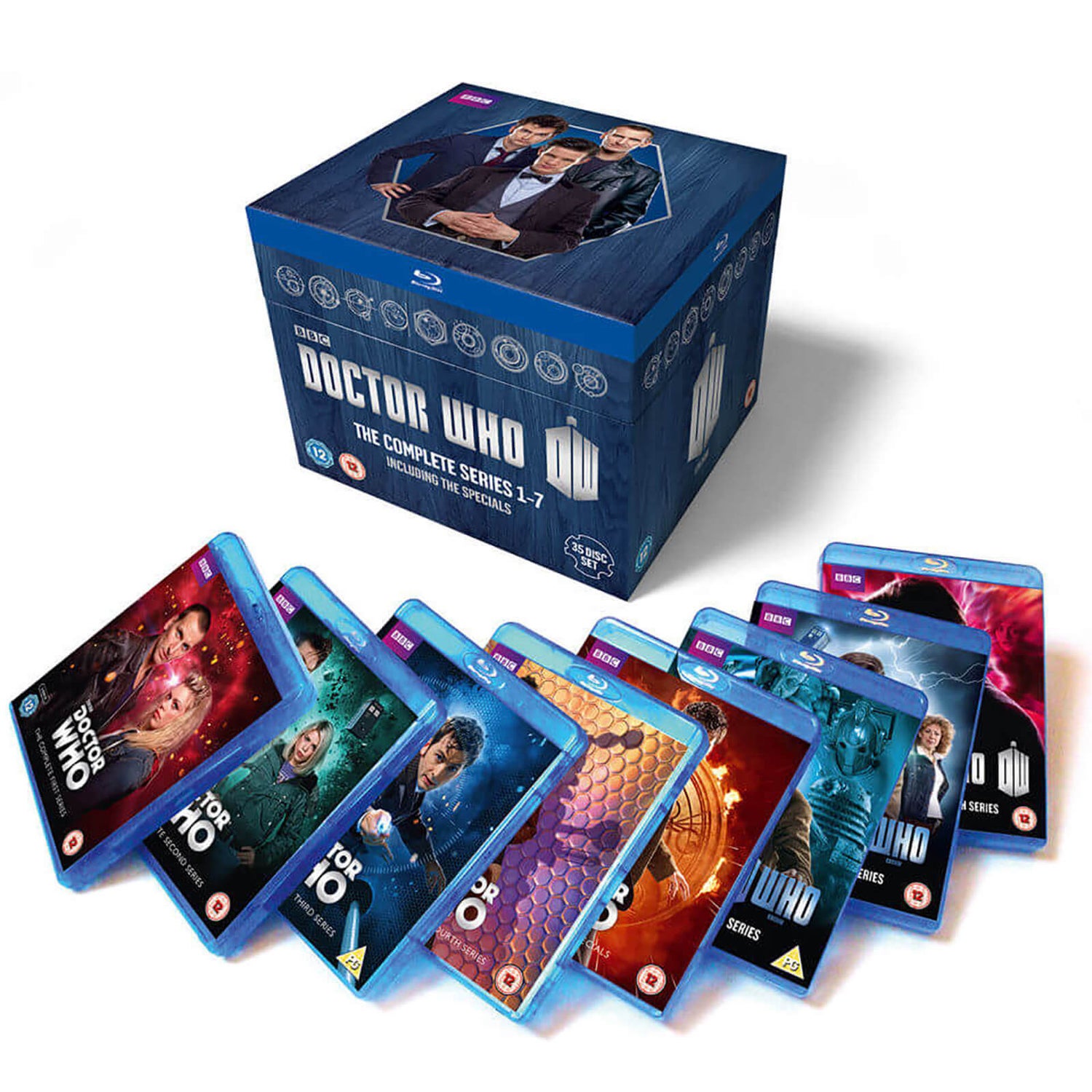 Doctor Who - Series 1-7 Blu-ray - Zavvi UK 