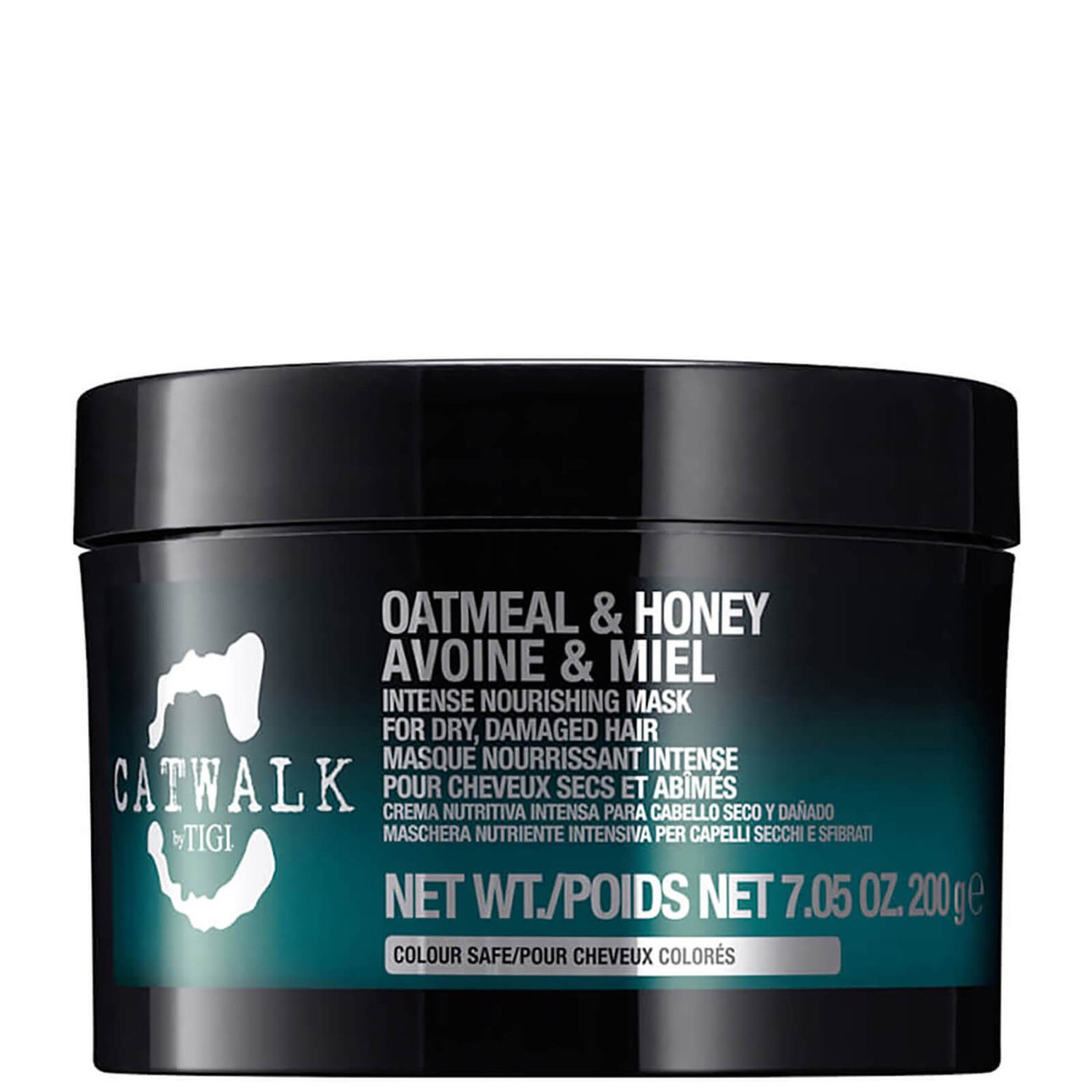 Интенсивная маска для питания сухих и ломких волос TIGI Catwalk Oatmeal & Honey Intense Nourishing Mask (200 г)