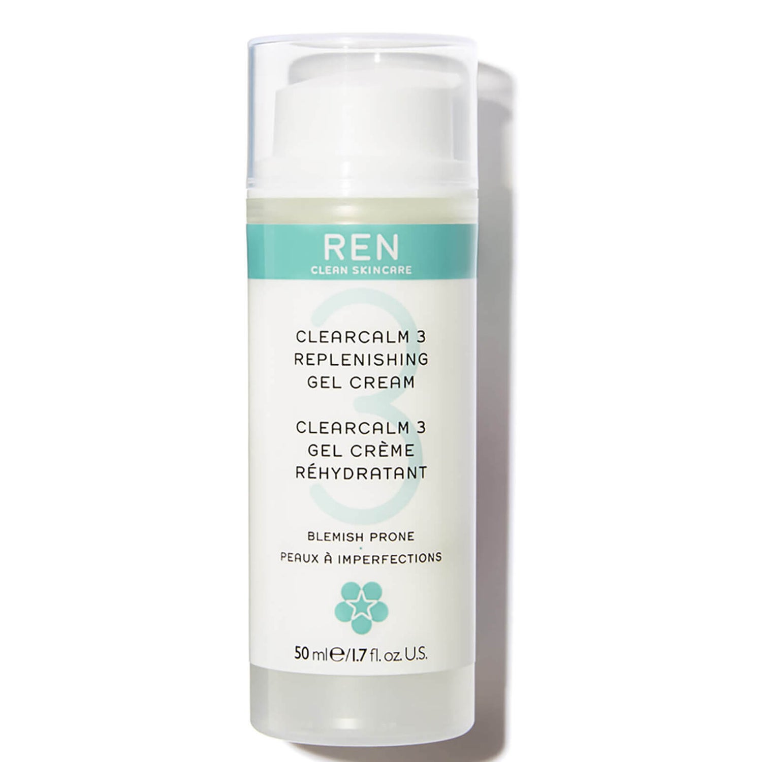 Питательный и восстанавливающий гель-крем REN Clearcalm 3 Replenishing Gel Cream