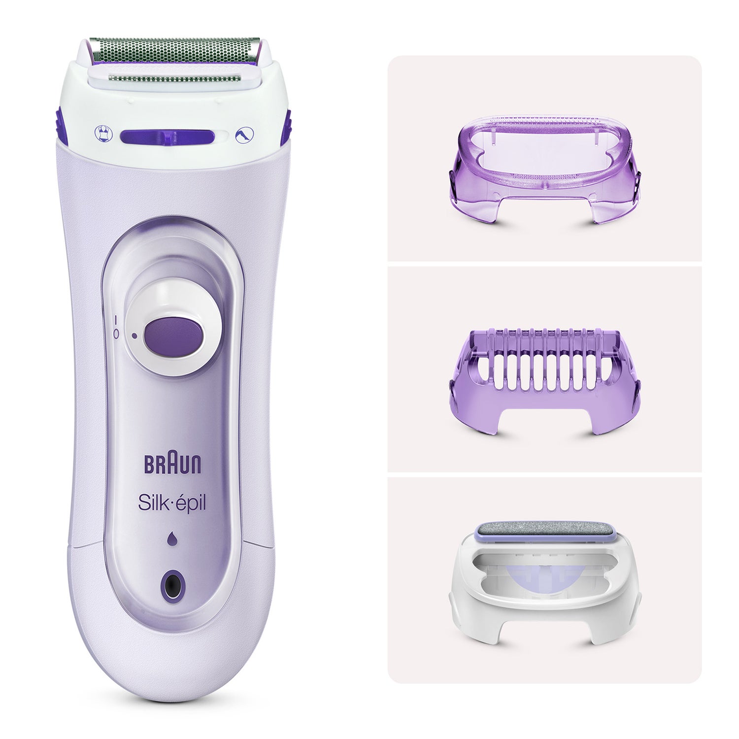 Braun Silk-épil Lady Shaver with 3 Extras
