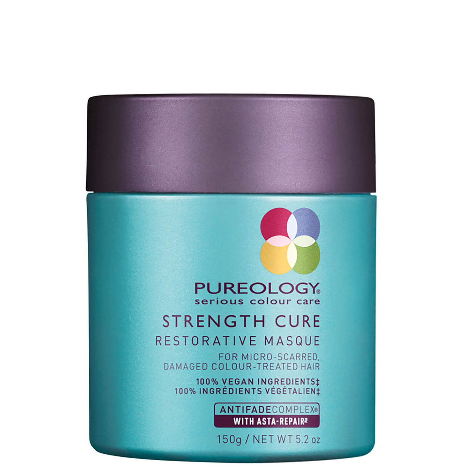 Pureology Strength Cure Masque pour cheveux colorés endommagés (150g)