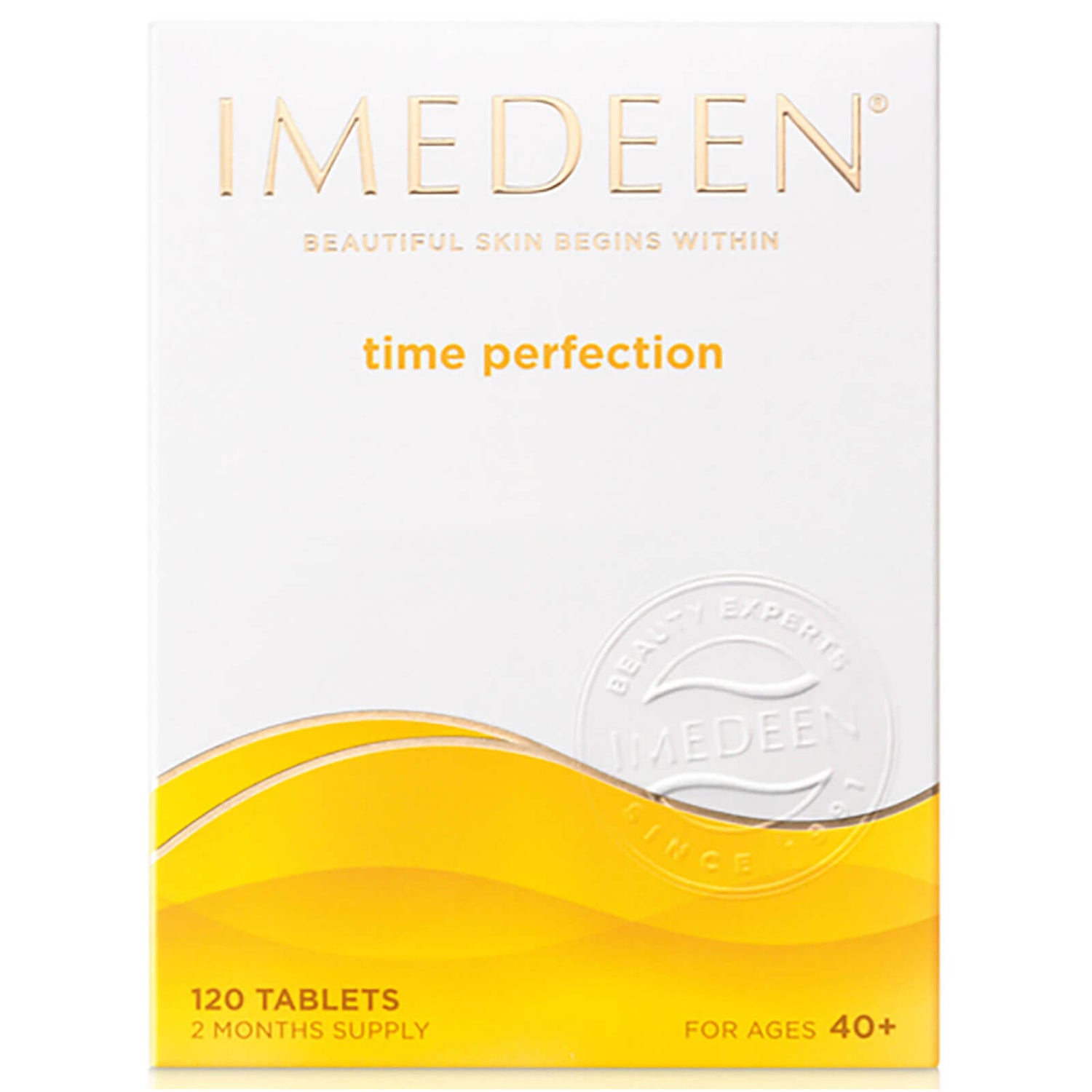 Imedeen Time Perfection Beauty & Skin Supplement, contains Vitamin C and Zinc, 120 Tablets, Age 40+