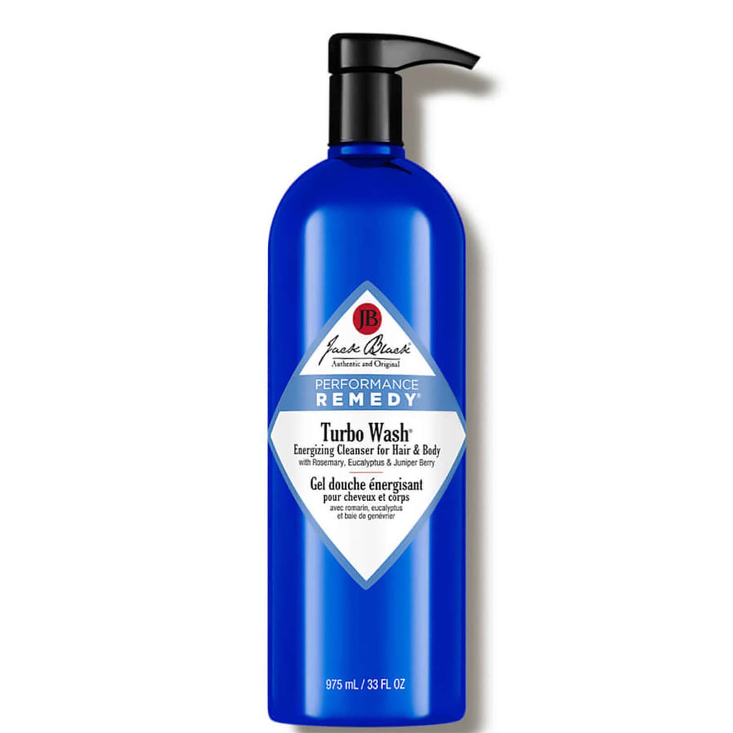 Jack Black Turbo Wash Energizing Cleanser for Hair Body (33 fl. oz.)