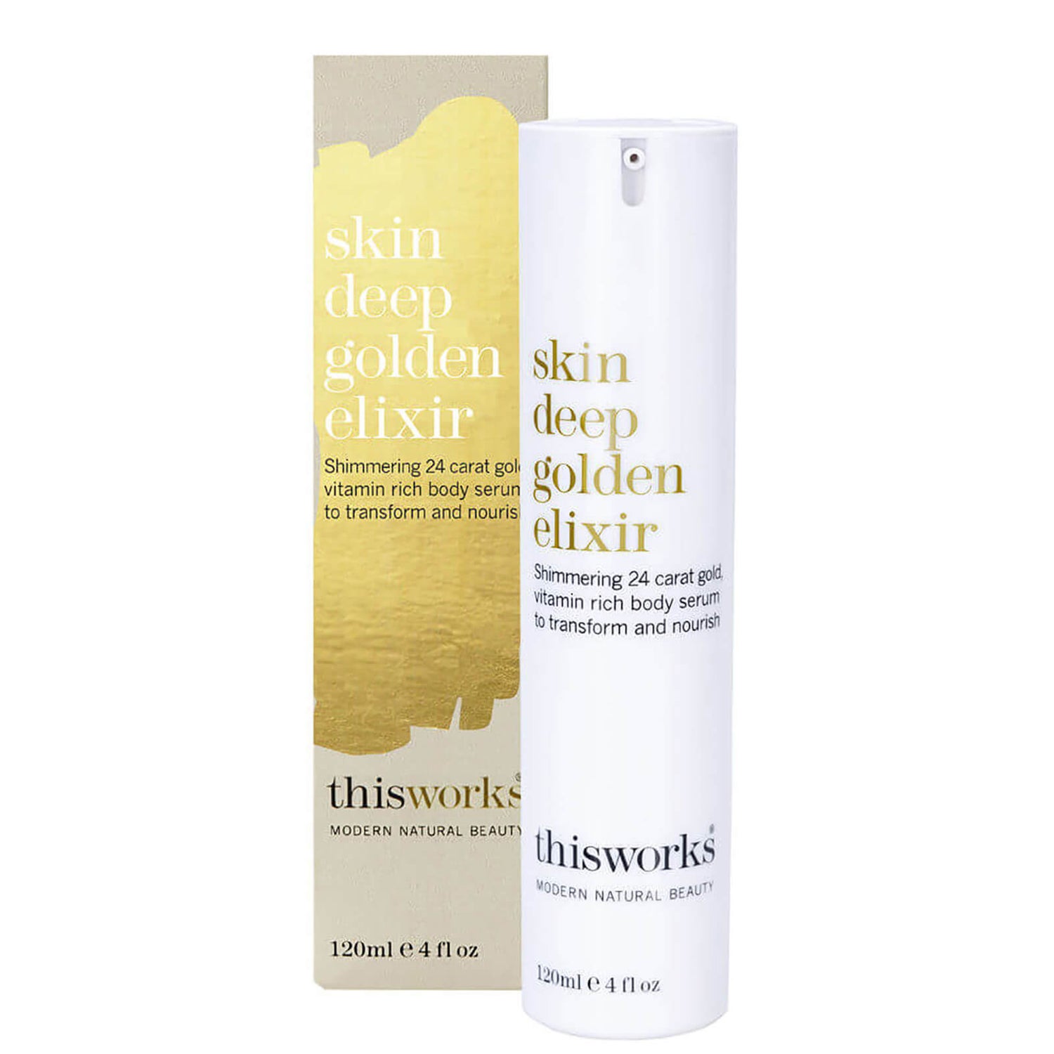 this works Skin Deep Golden Elixir (120 ml)