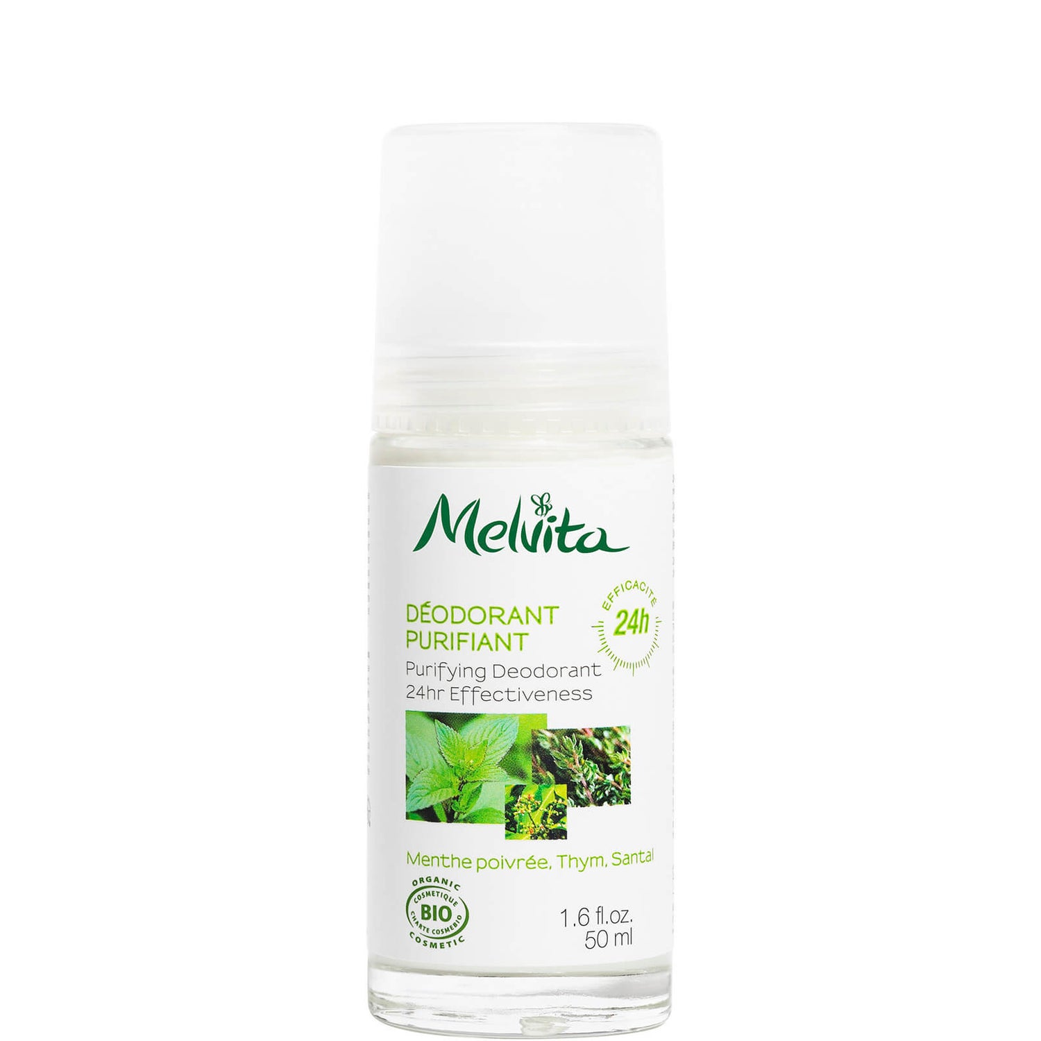 Melvita Purifying Roll-On Deodorant (50ml)