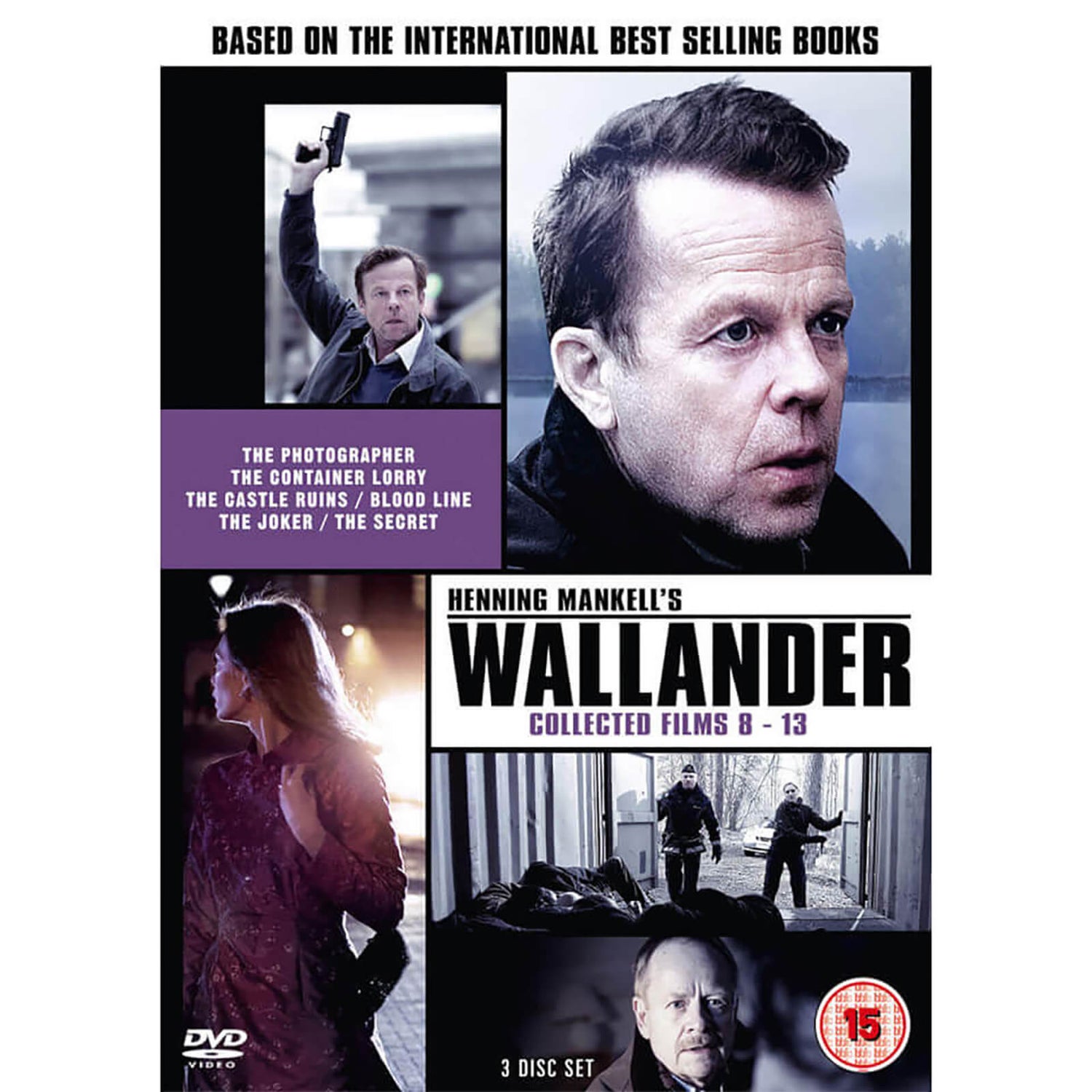 Wallander Collected Films 8-13 DVD