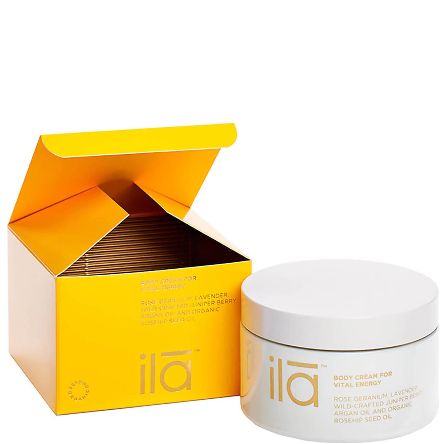 Crema corporal Ila-Spa para energía vital, 200 g