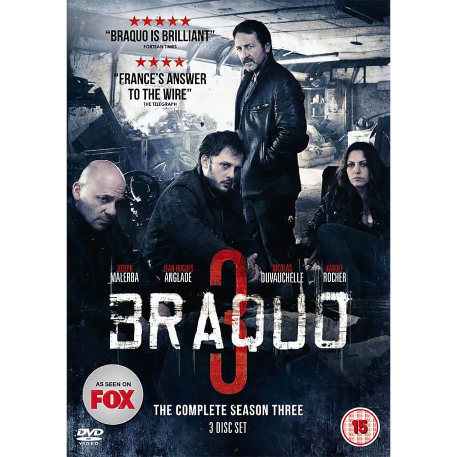Braquo Series 3 DVD