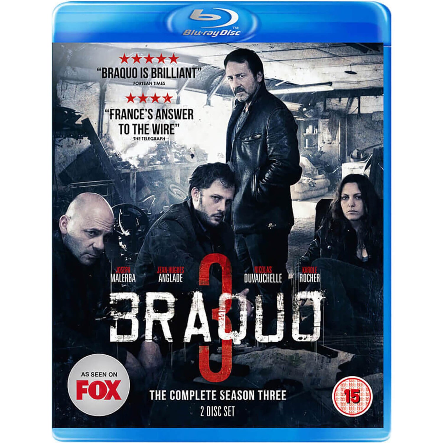 Braquo Series 3 Blu-ray