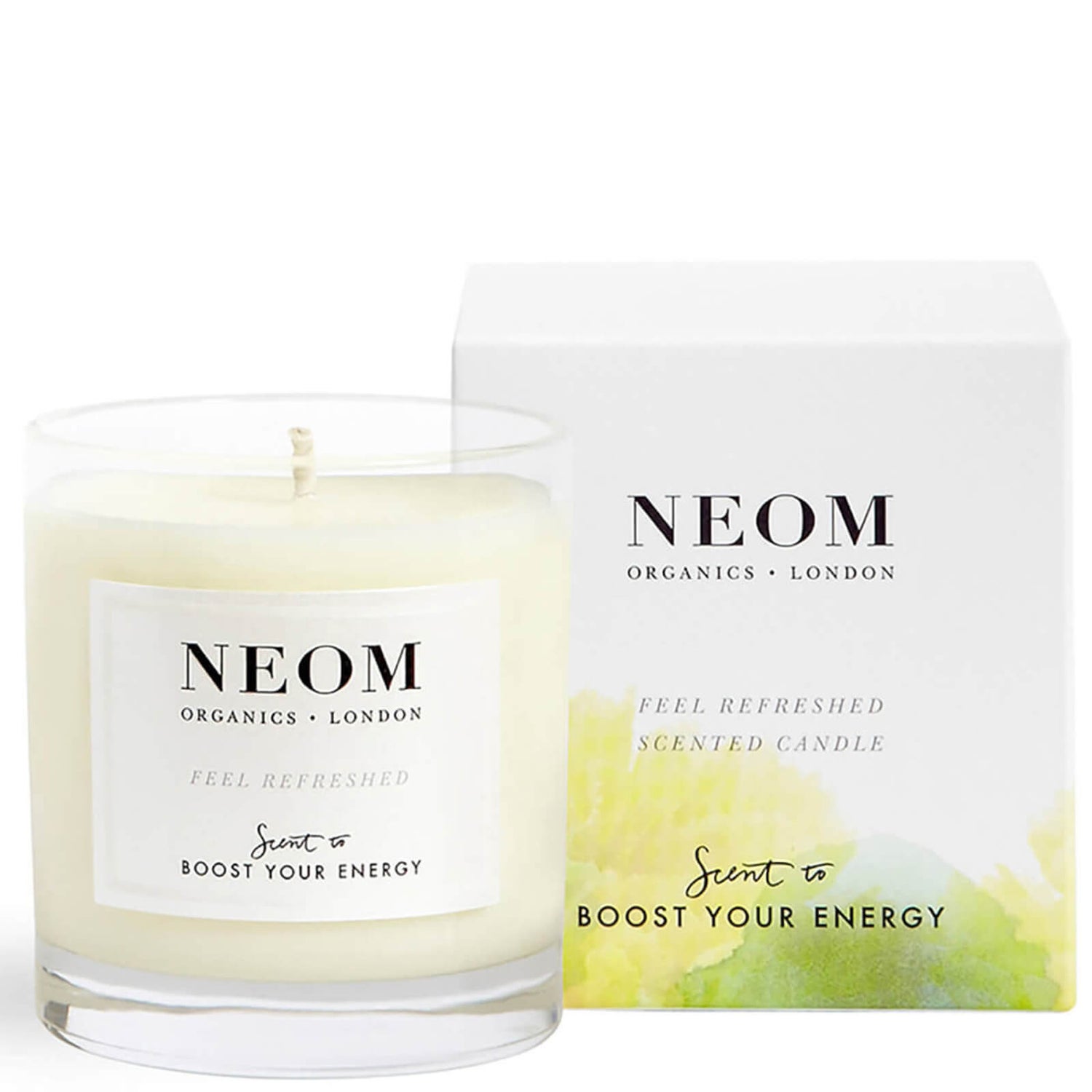 NEOM Organics Feel Refreshed Standard tuoksukynttilä