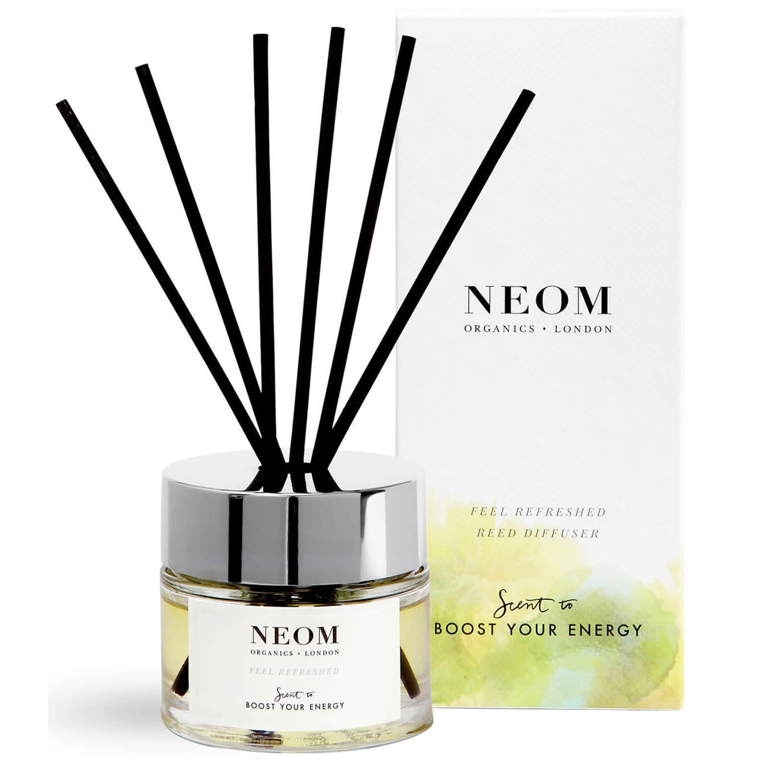 Ambientador de Varetas Organics: Feel Refreshed da NEOM (100 ml)