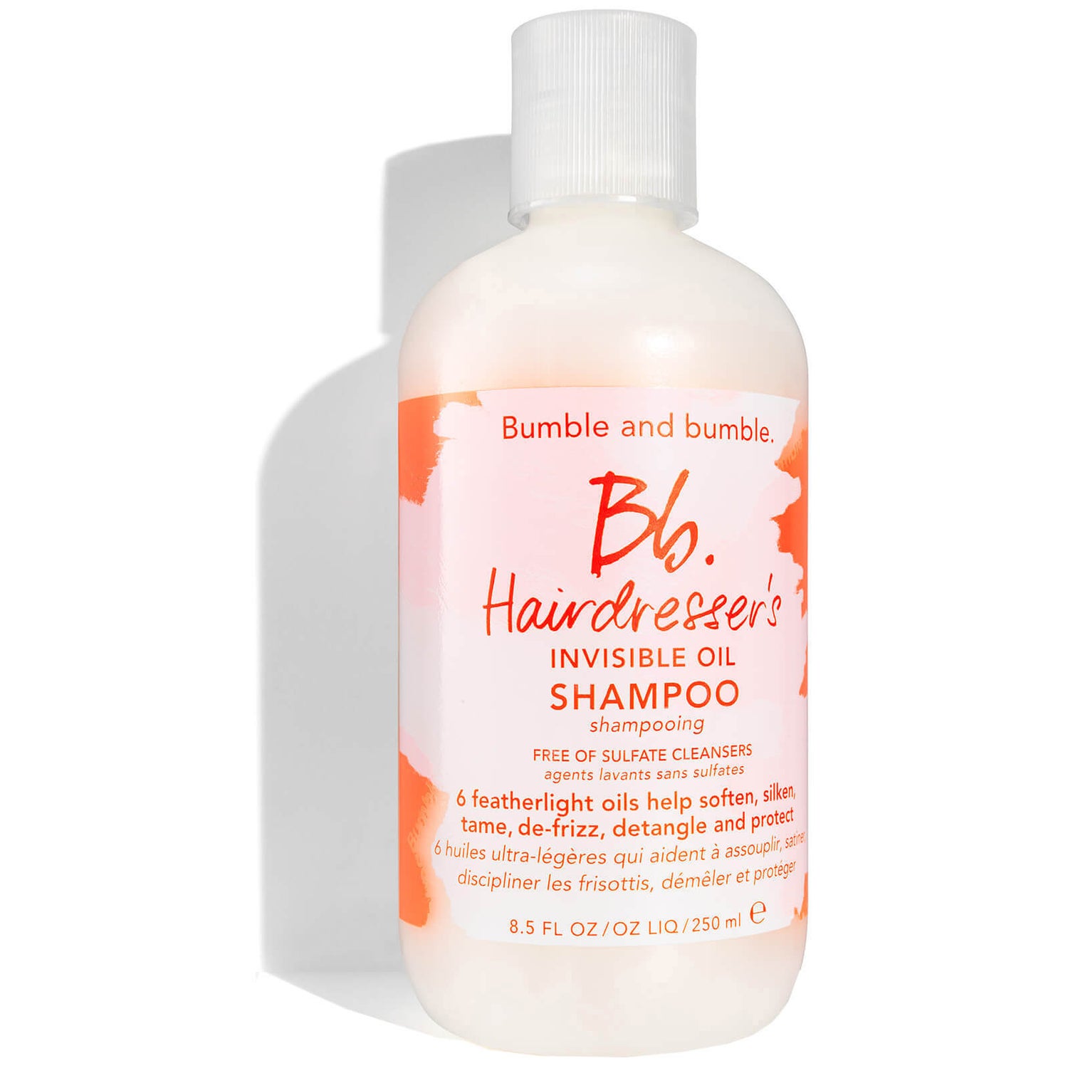 Champô Hairdresser's Invisible Oil, sem sulfatos, da Bumble and bumble  250ml