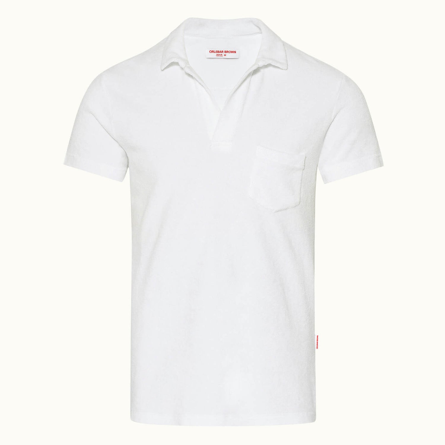 Orlebar Brown Men's Terry T-Shirt - White - XL