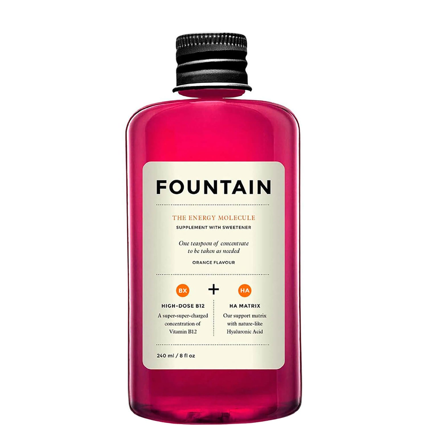 Fountain The Energy Molecule (240ml) complément alimentaire de beauté