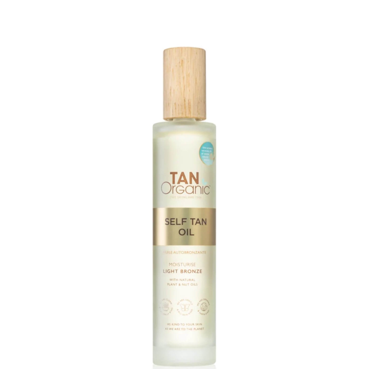 TanOrganic Self-Tanning Oil - Brown (100 ml)