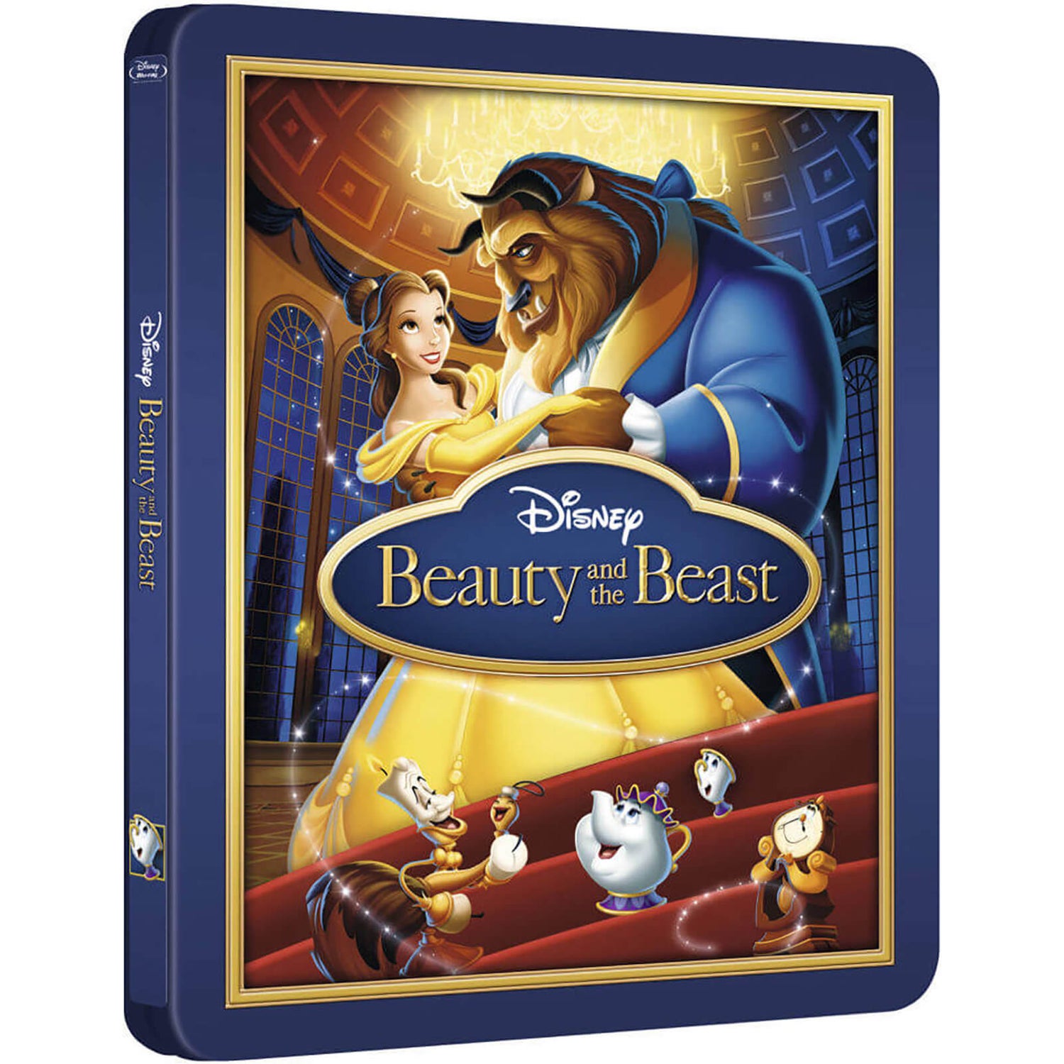 Beauty and the Beast 3D - Zavvi UK Exclusive Limited Edition Steelbook (The  Disney Collection #30) (Includes 2D Version)