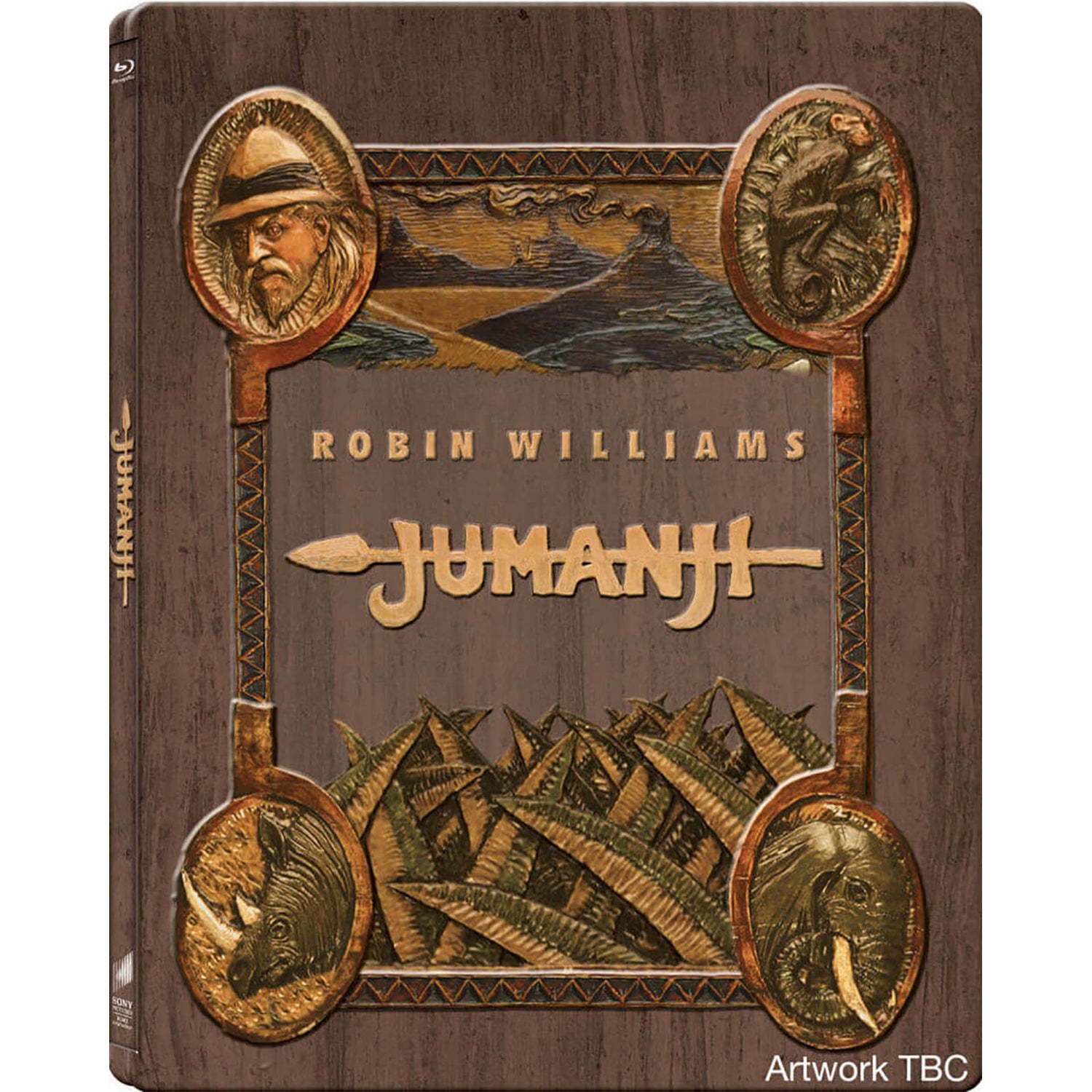 Jumanji Zavvi Exclusive Steelbook Ultra Limited Blu-ray Zavvi UK