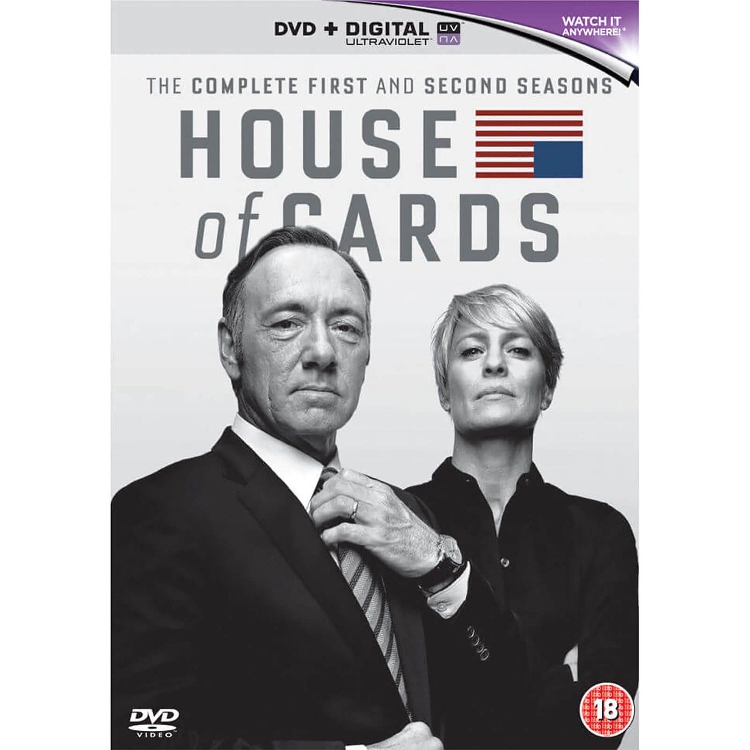 House of Cards Seasons 1 and 2 Red Tag Version