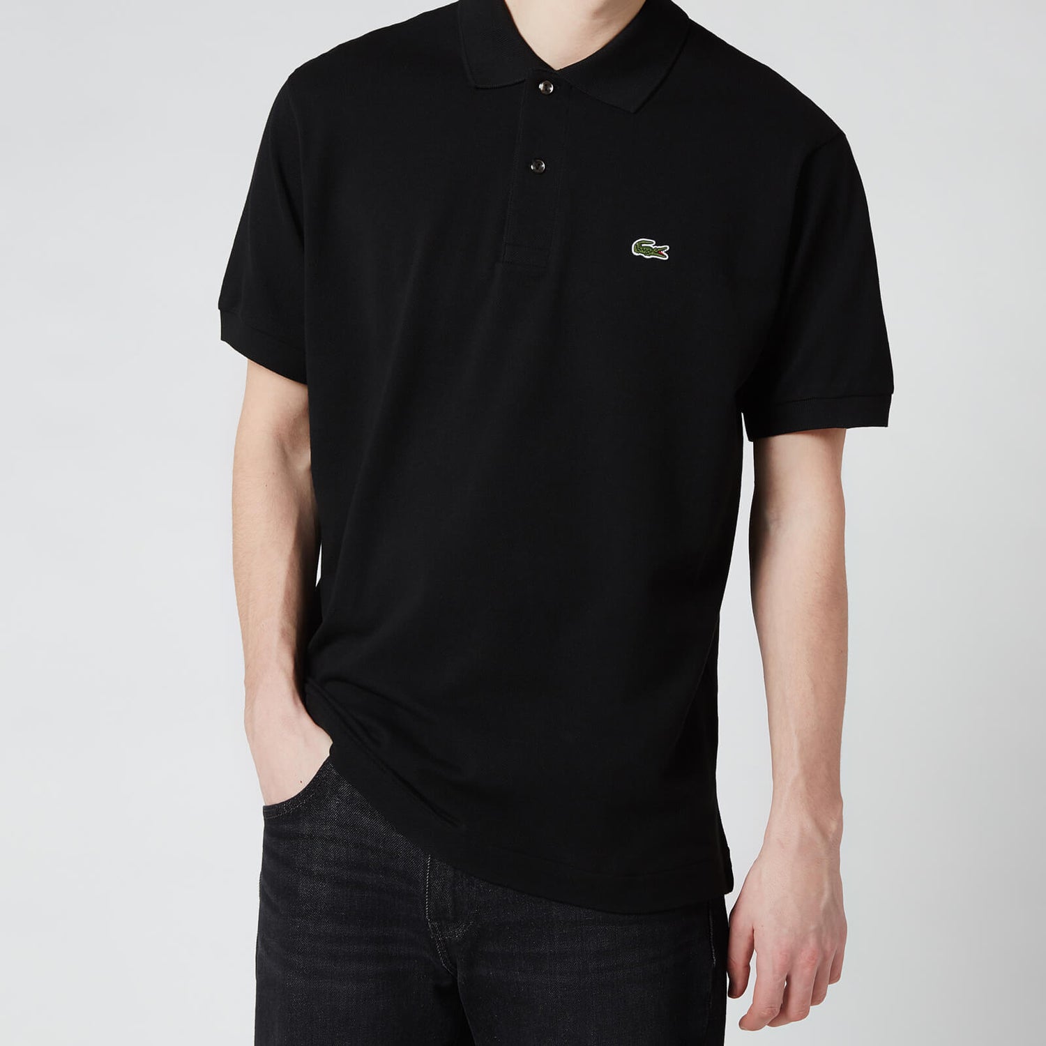 Lacoste Men's Classic Polo Shirt - Black - 3/S
