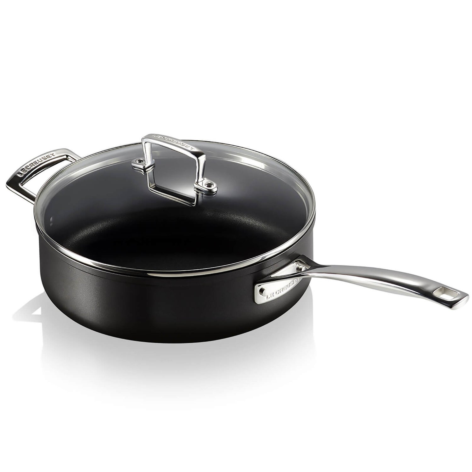 Le Creuset Toughened Non Stick Saute Pan With Lid - 26cm