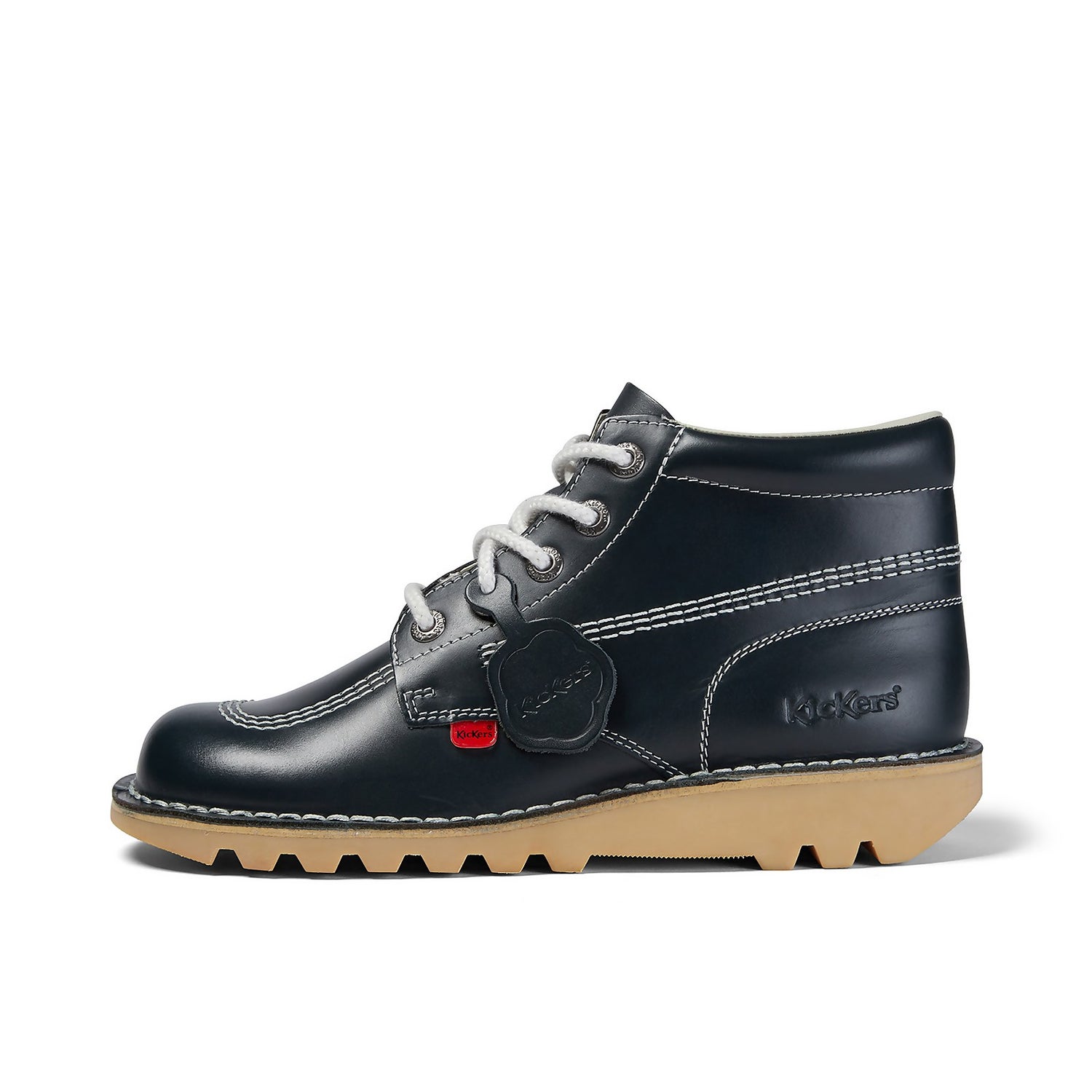 Adult Leather Navy | Kickers