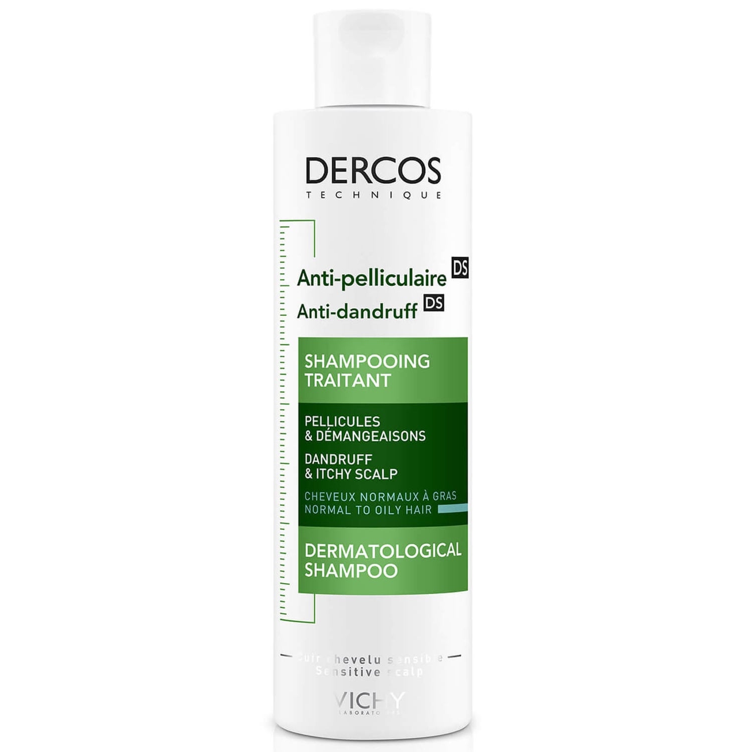 Vichy Dercos Anti-Dandruff - Normal to Oily Hair Shampoo 200ml