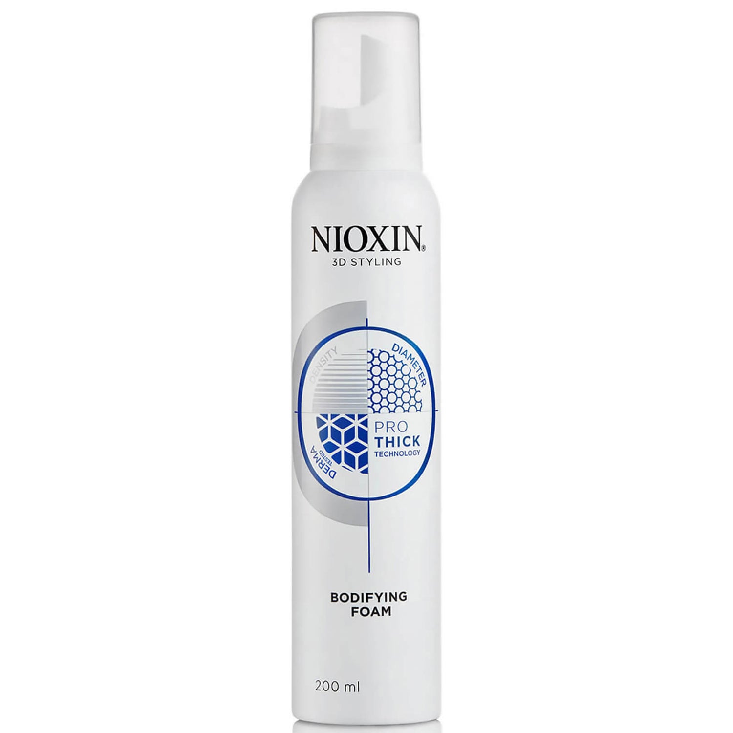 NIOXIN 3D Styling Bodifying Hair Foam -muotovaahto, 200 ml