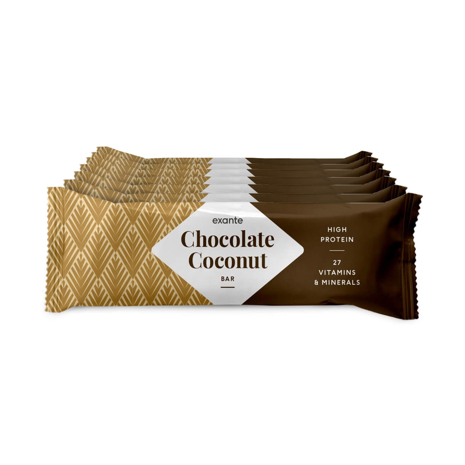 Meal Replacement Box of 7 Chocolate Coconut Bars