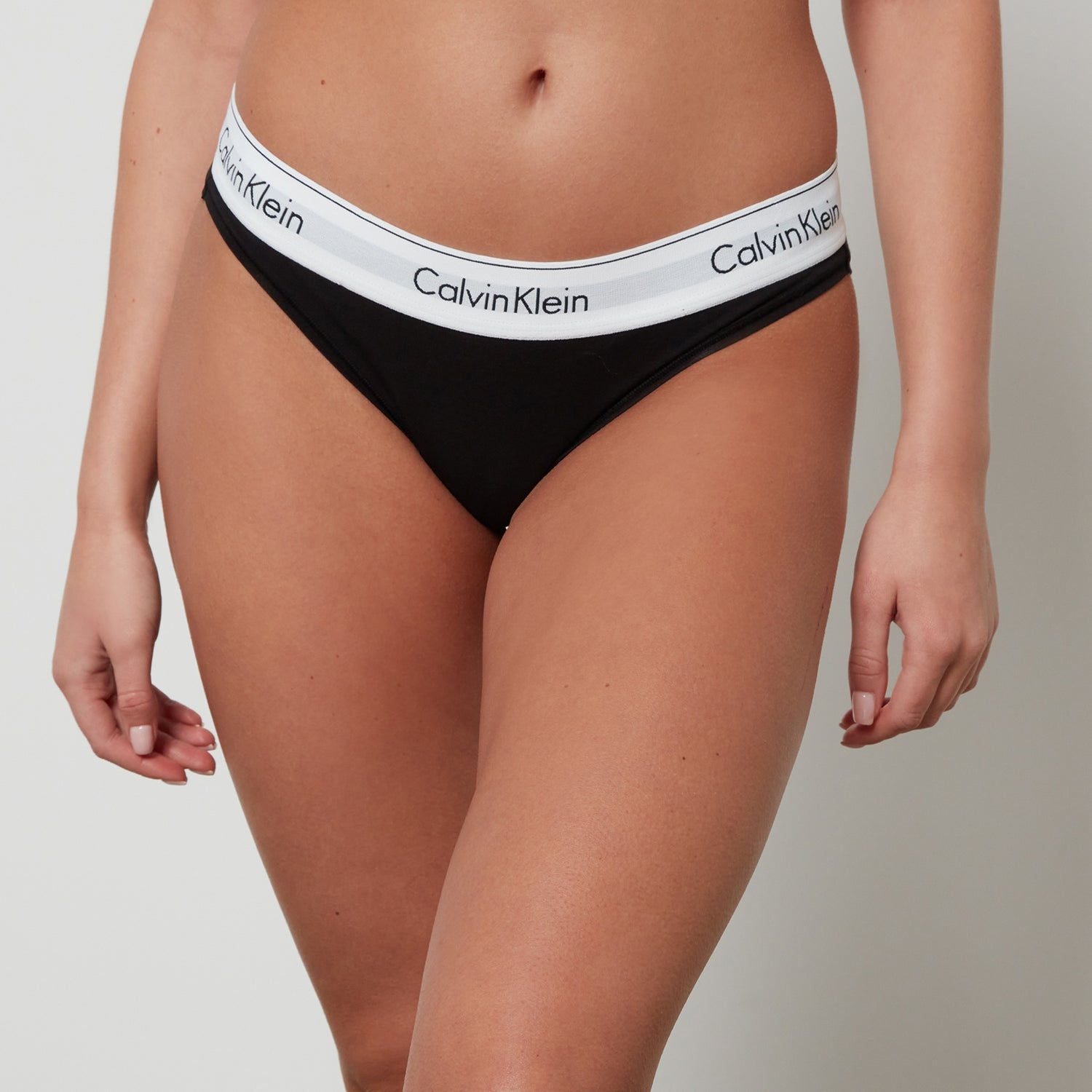 Calvin Klein Women's Modern Cotton Bikini Briefs - Black - S
