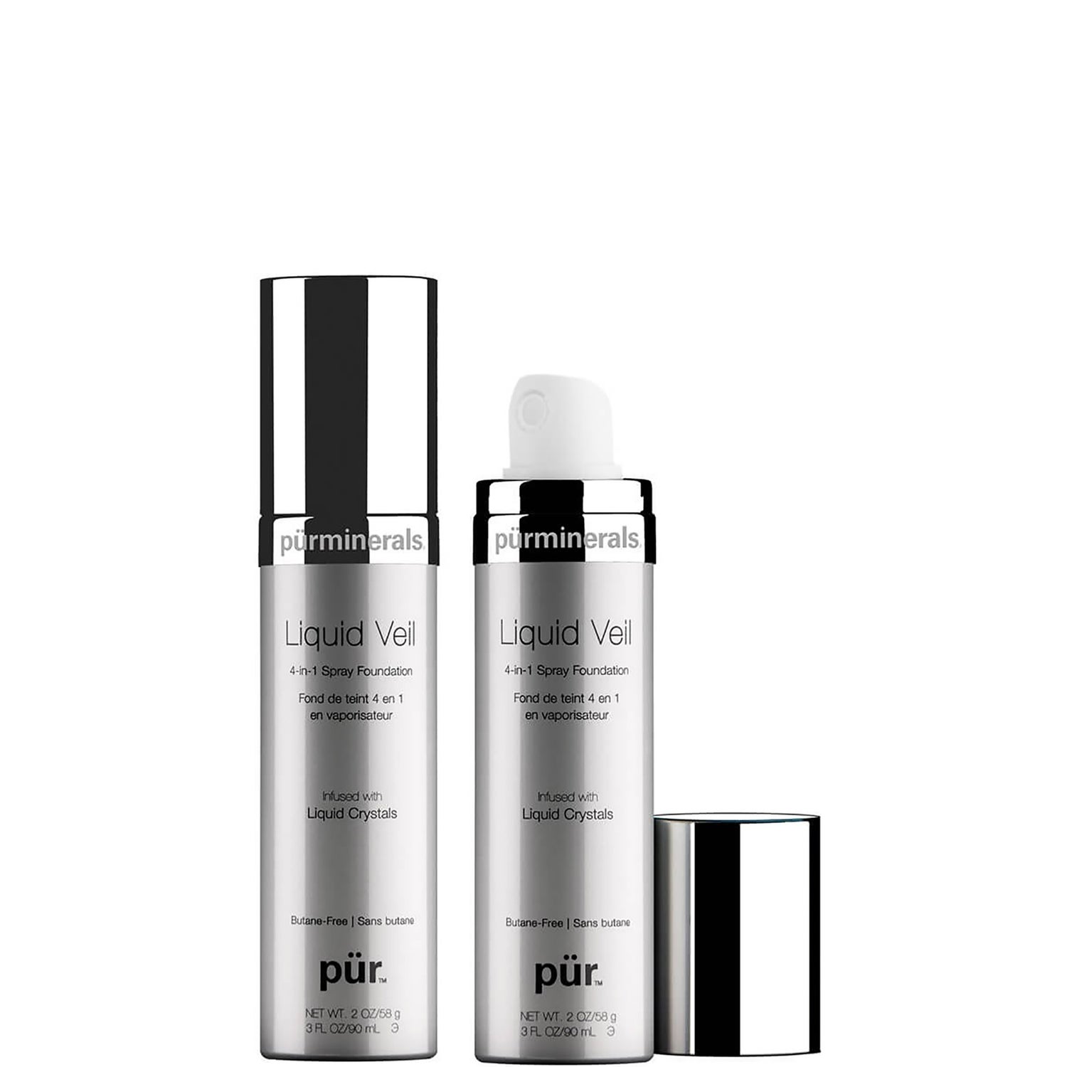 PUR Summer Collection Liquid Veil 4in1 Spray Foundation.