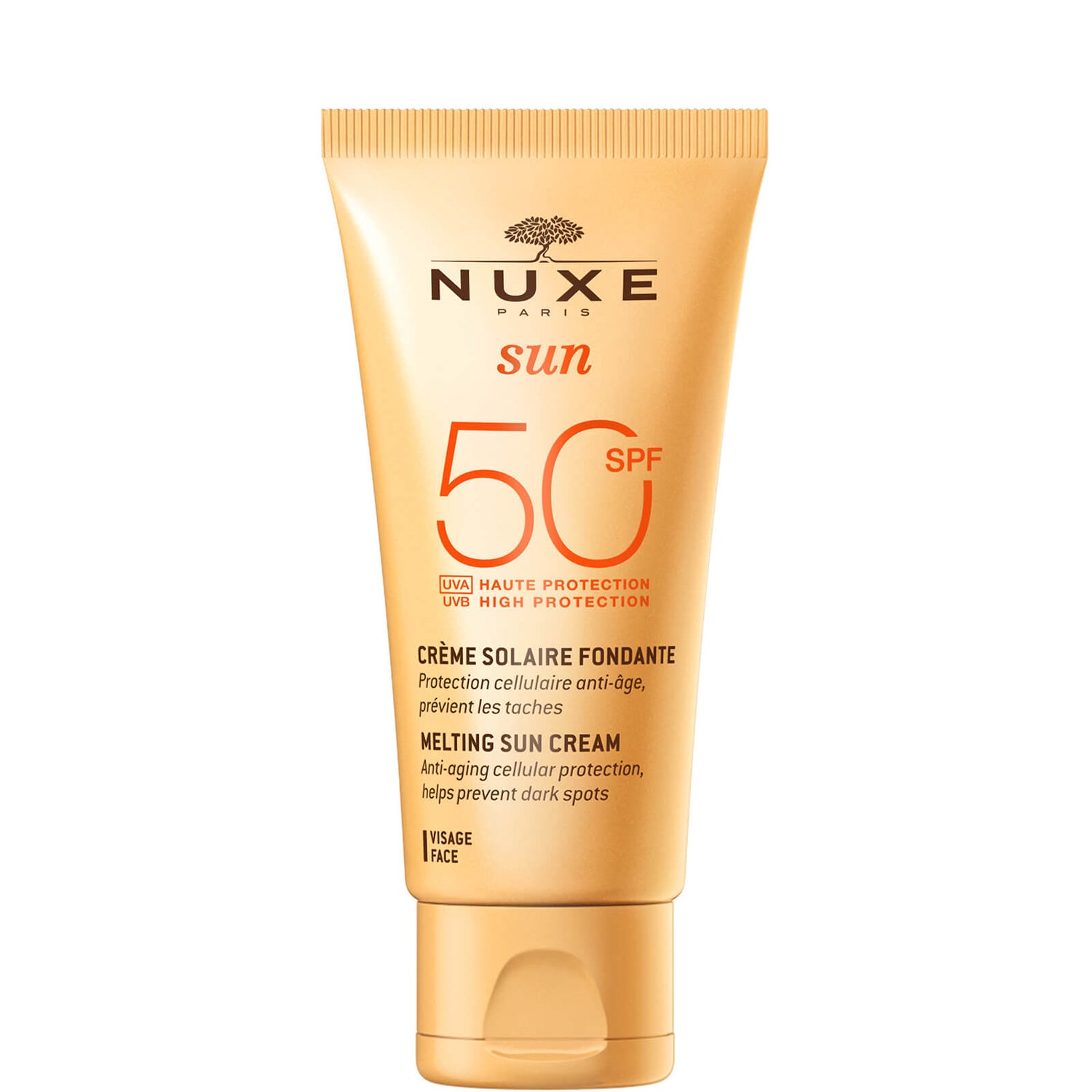 Crema Solare Fondente Alta Protezione SPF50 viso, NUXE Sun 50 ml