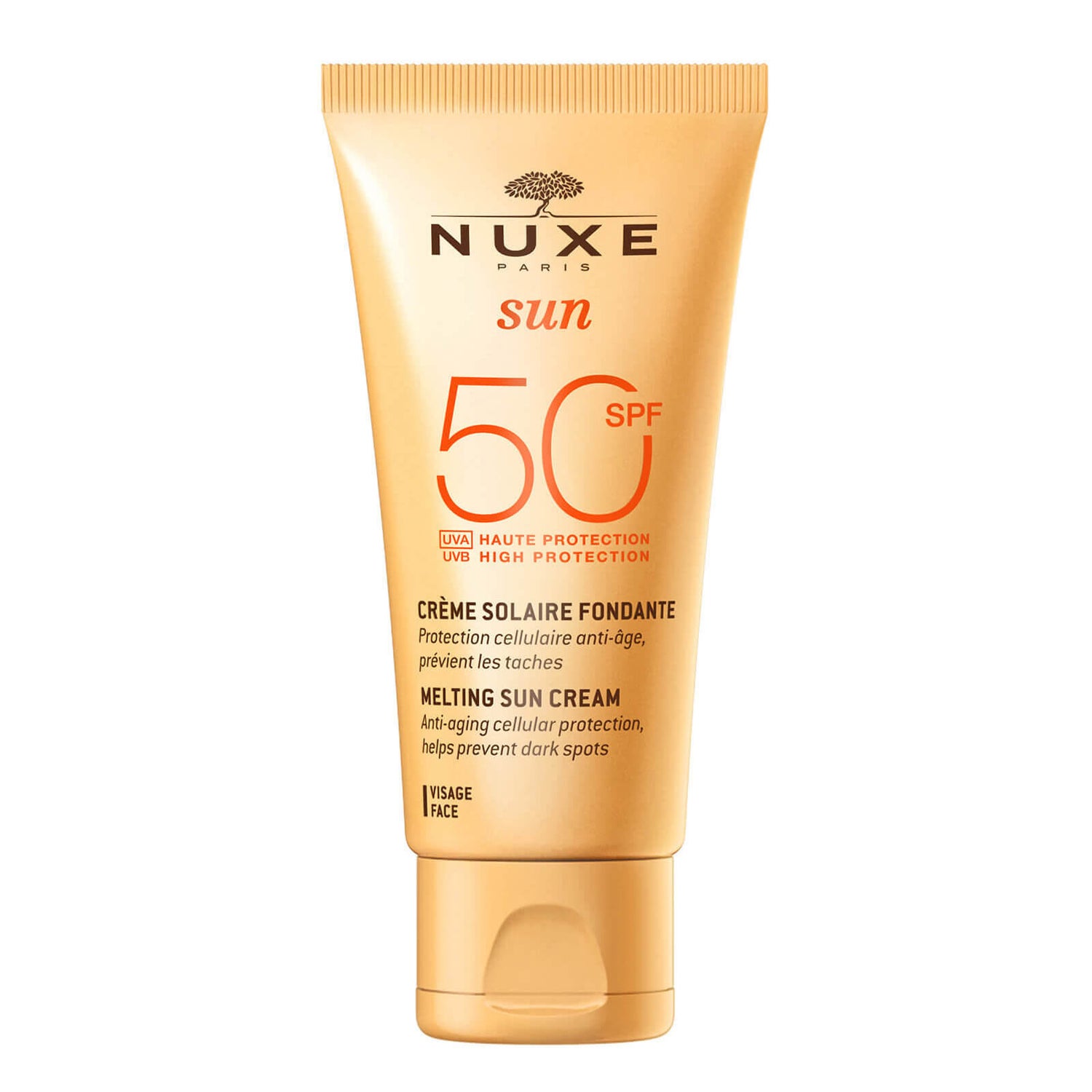Melting Face Cream for Face SPF50, NUXE Sun 50ml