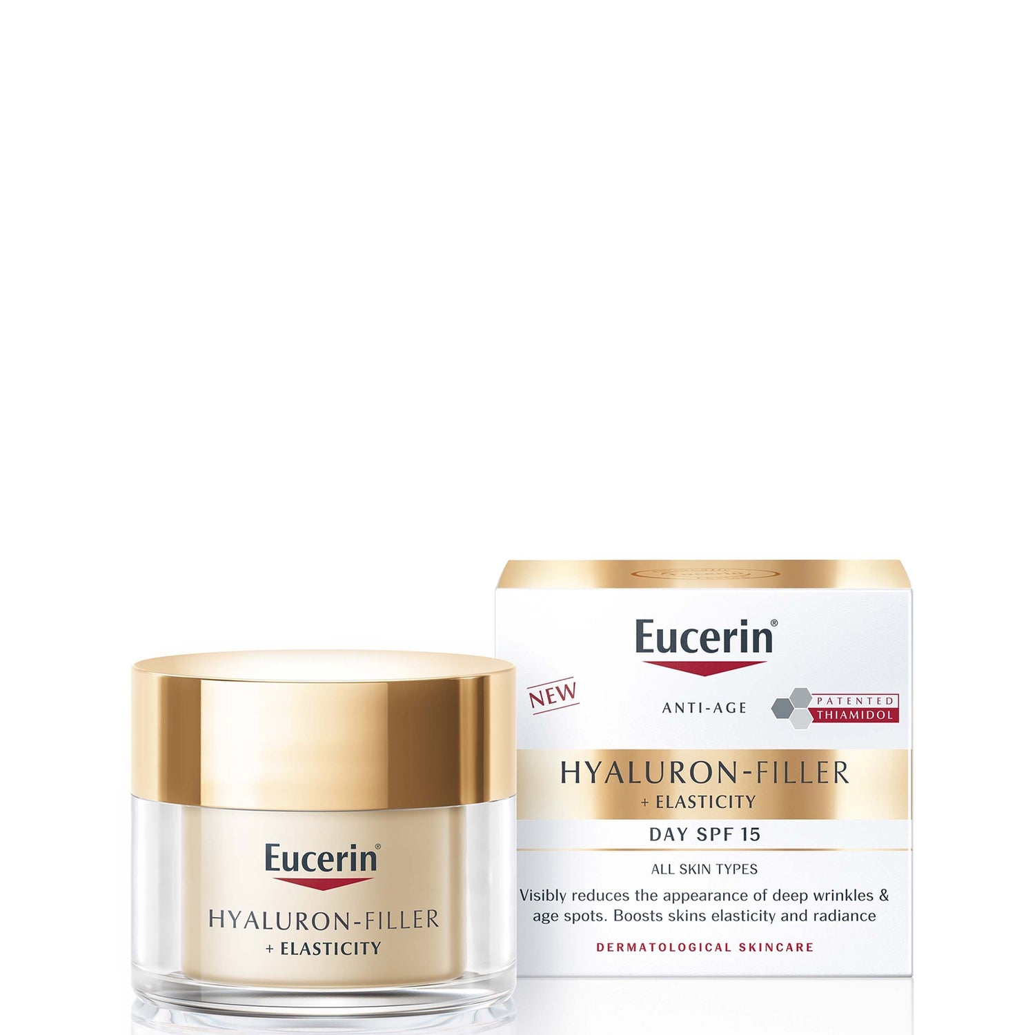 유세린 안테 에이지 볼륨 필러 데이 크림 SPF15 UVB + UVA 프로텍션 (EUCERIN® ANTI-AGE VOLUME-FILLER DAY CREAM SPF 15 UVB + UVA PROTECTION) (50ML)