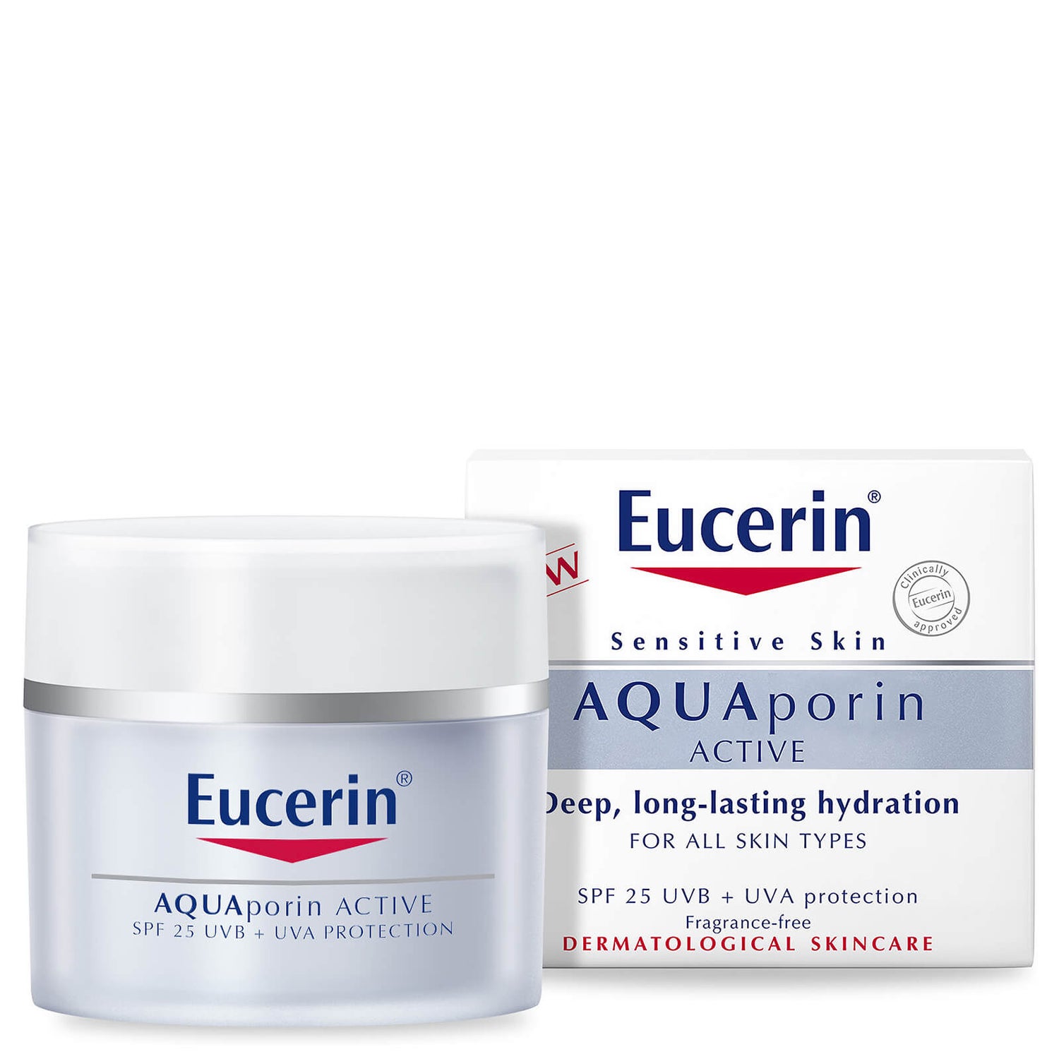 Eucerin® Aquaporin Active com FPS 25 e Proteção UVB + UVA (50 ml)