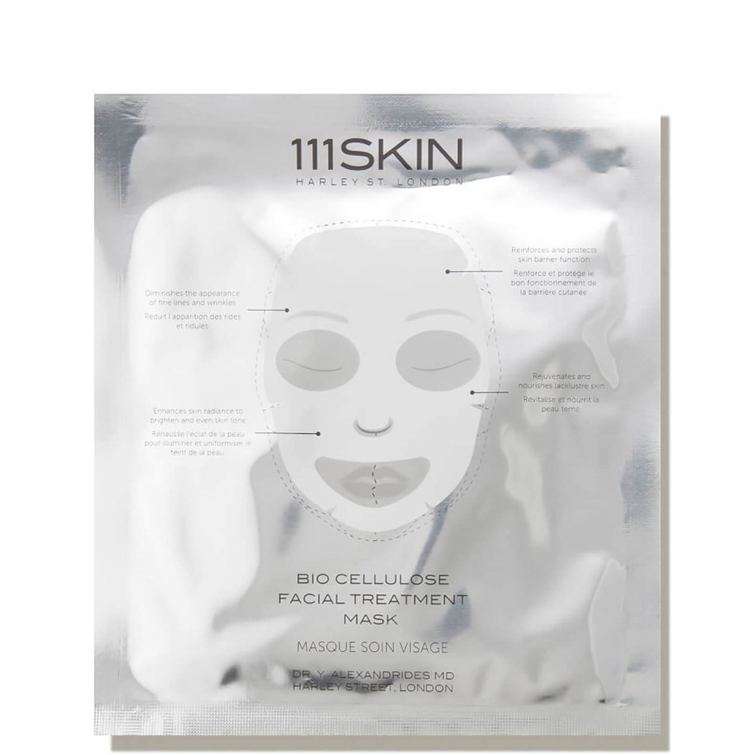 111SKIN Bio Cellulose Facial Treatment Mask (5 count)