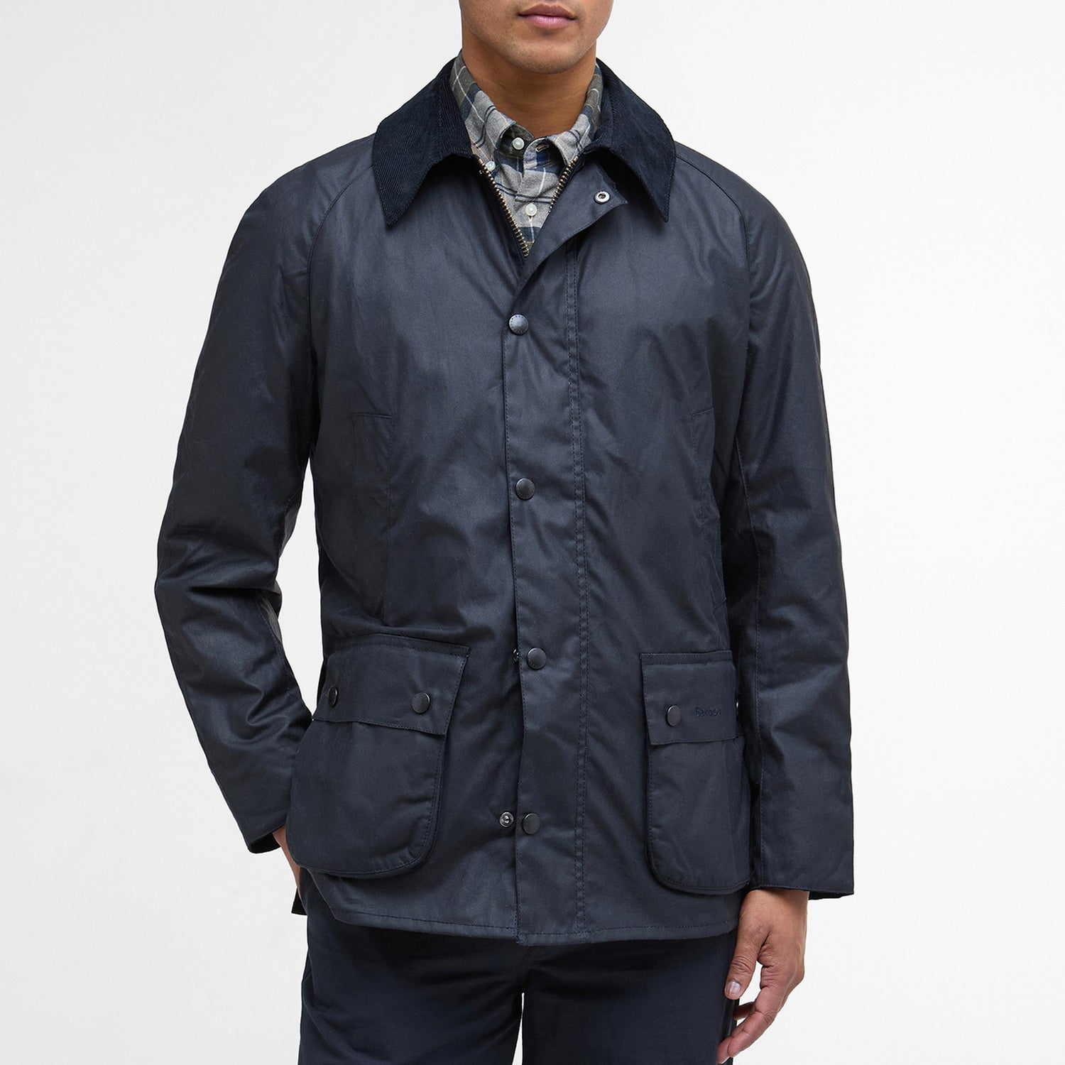 Barbour Ashby Waxed Cotton Jacket - XL
