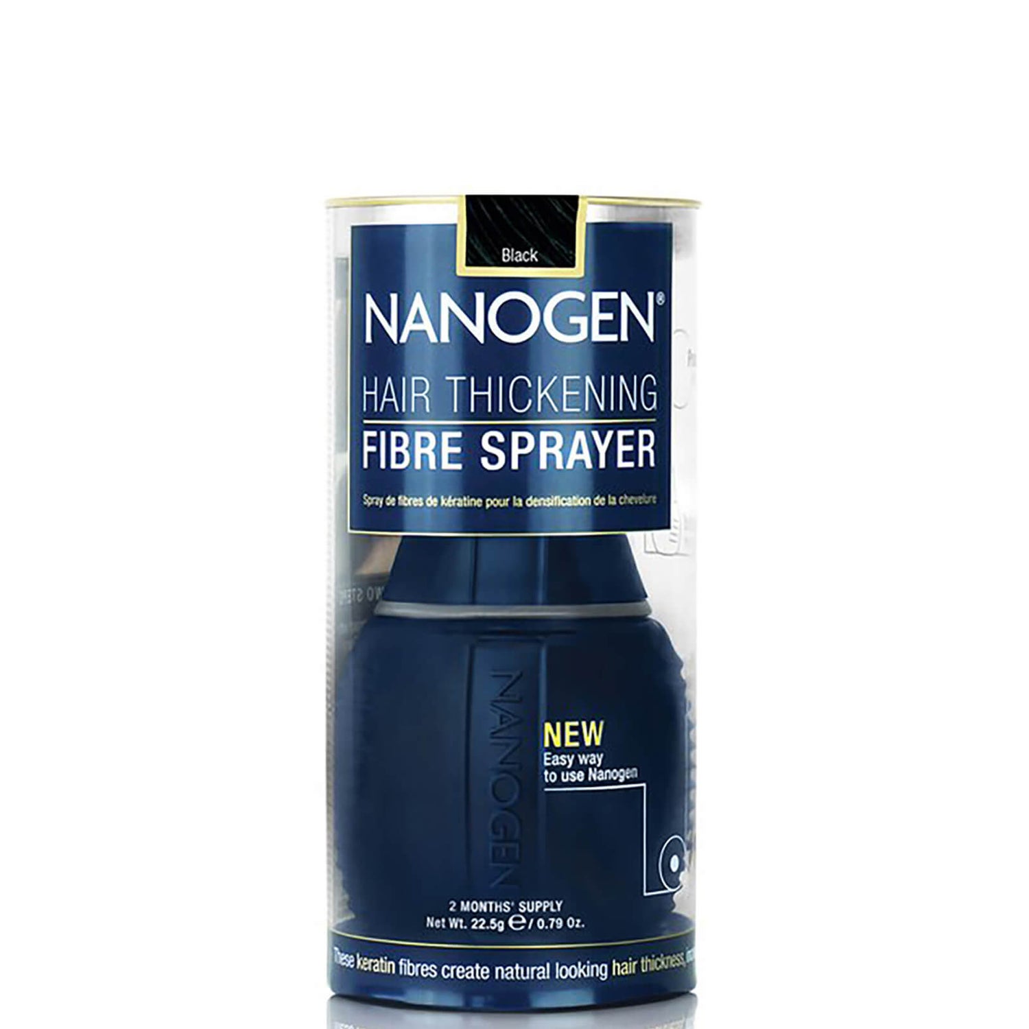 Nanogen Fibre Sprayer Black (22,5 g)