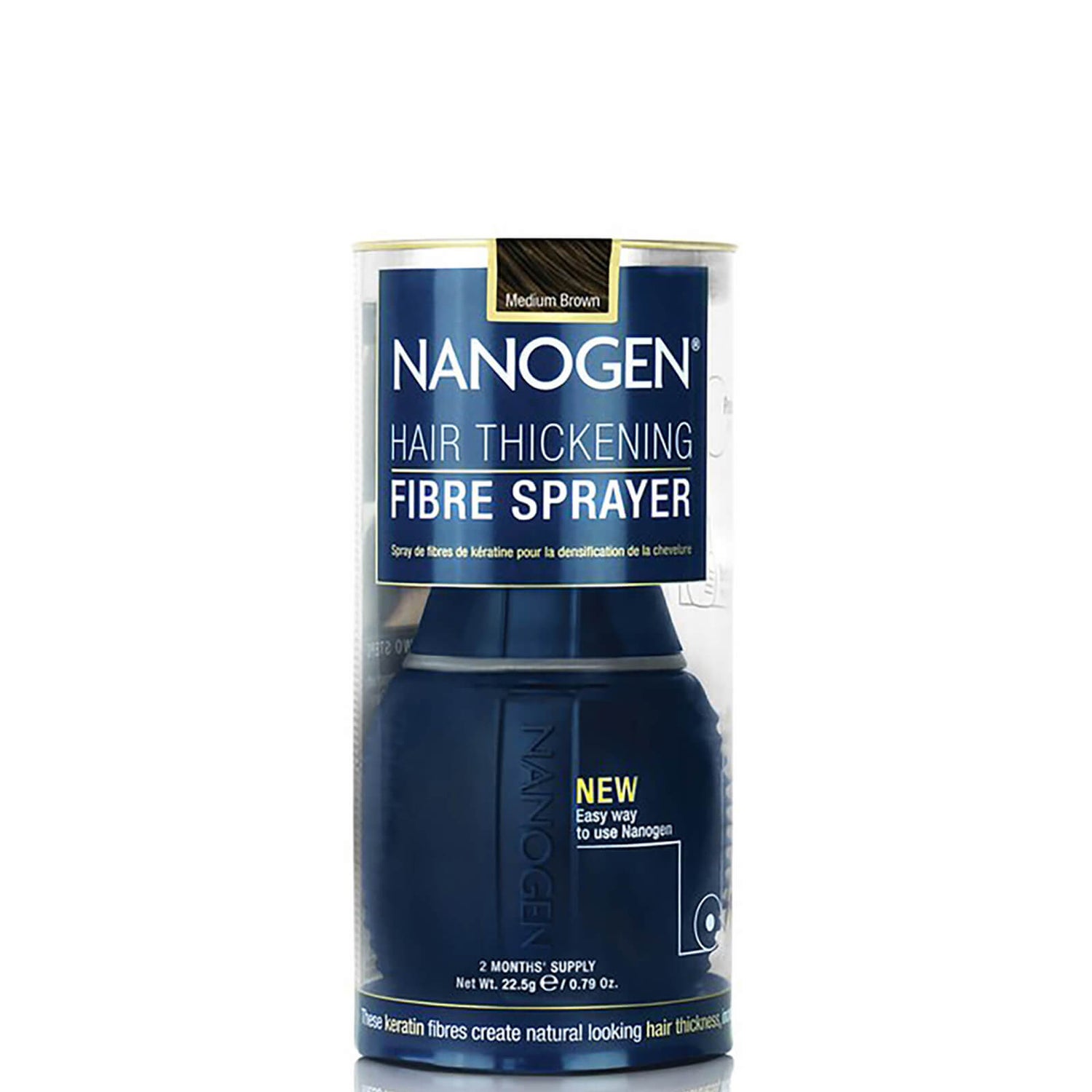 Nanogen Fibre Sprayer Mittelbraun (22,5 g)