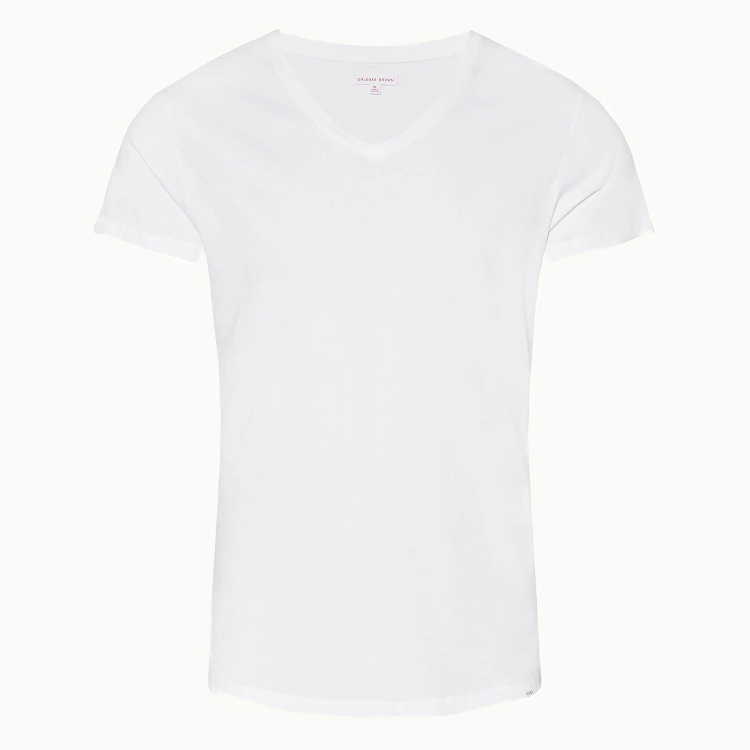 Orlebar Brown Men's Obv V Neck T-Shirt - White - M