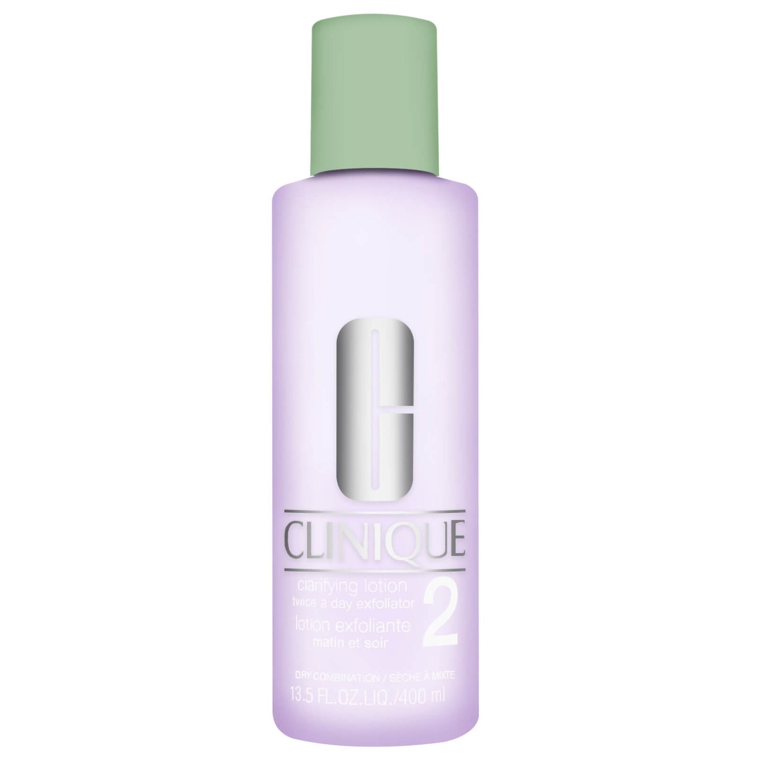 Clinique Cleansers & Makeup Removers Lotion Twice A Day Exfoliator 2 for Dry and Combination Skin 400ml 13.5 fl.oz. - allbeauty