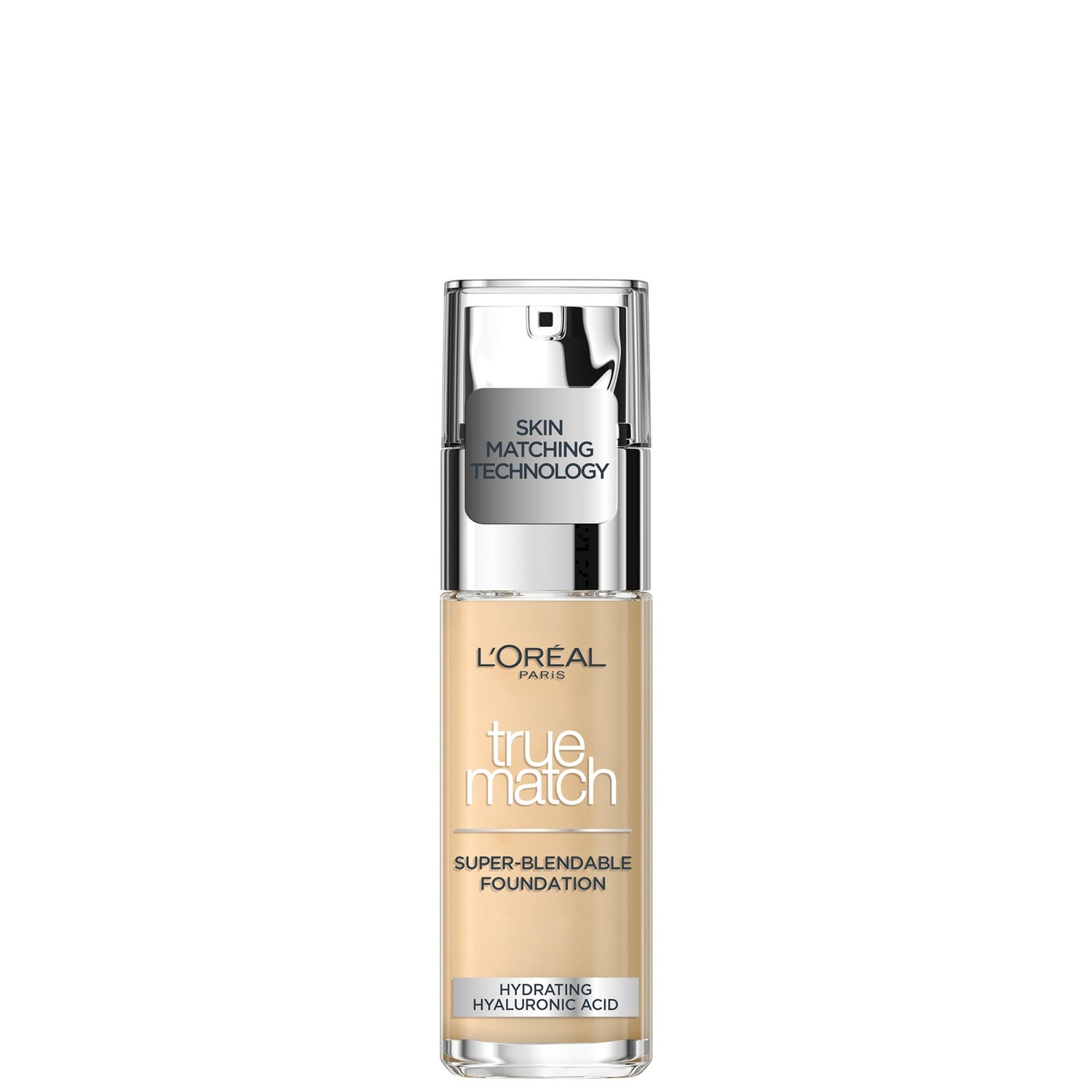 L'Oréal Paris True Match Liquid Foundation with SPF and Hyaluronic Acid 30ml (Various Shades)