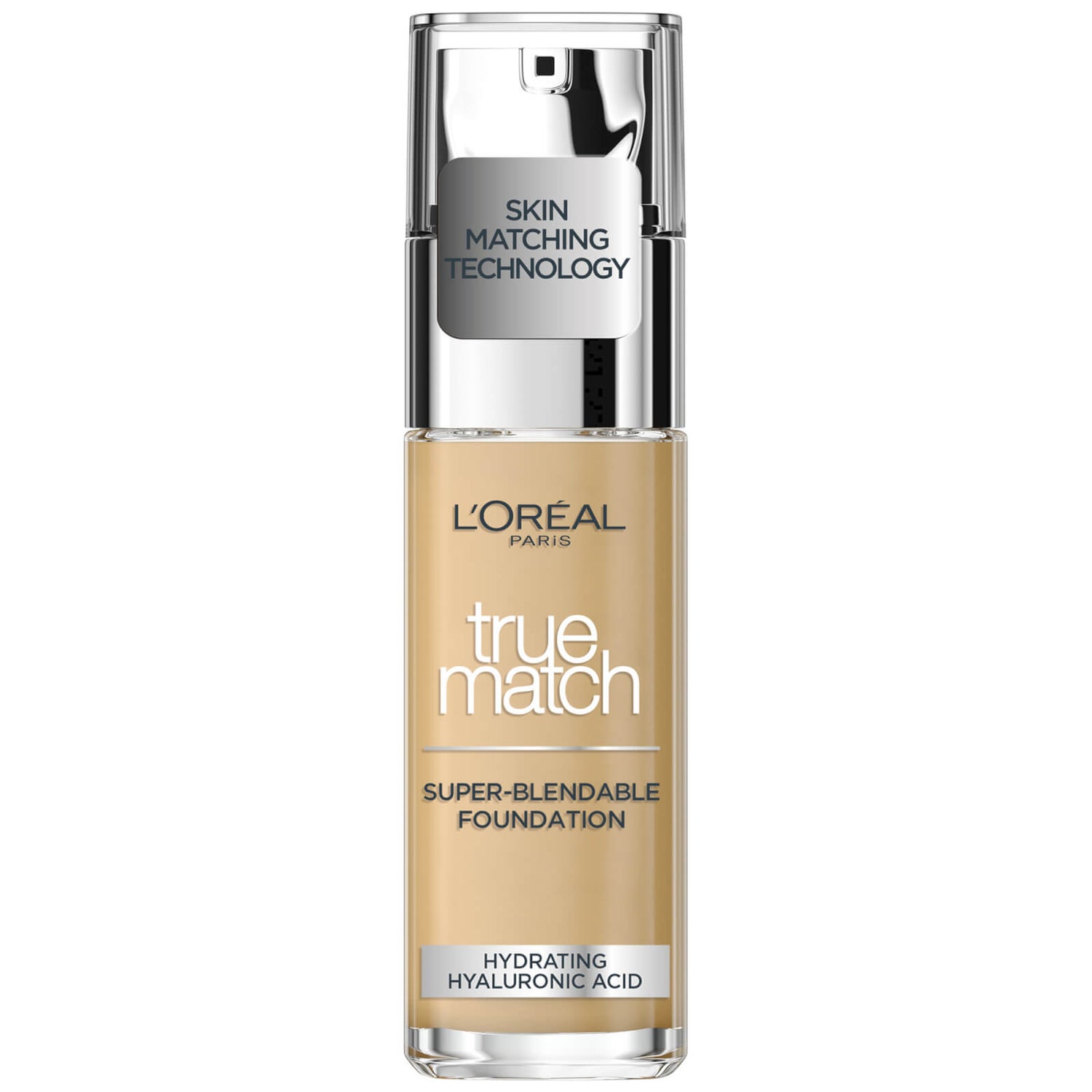 L'Oréal Paris True Match Liquid Foundation with SPF and Hyaluronic Acid 30ml (Various Shades)