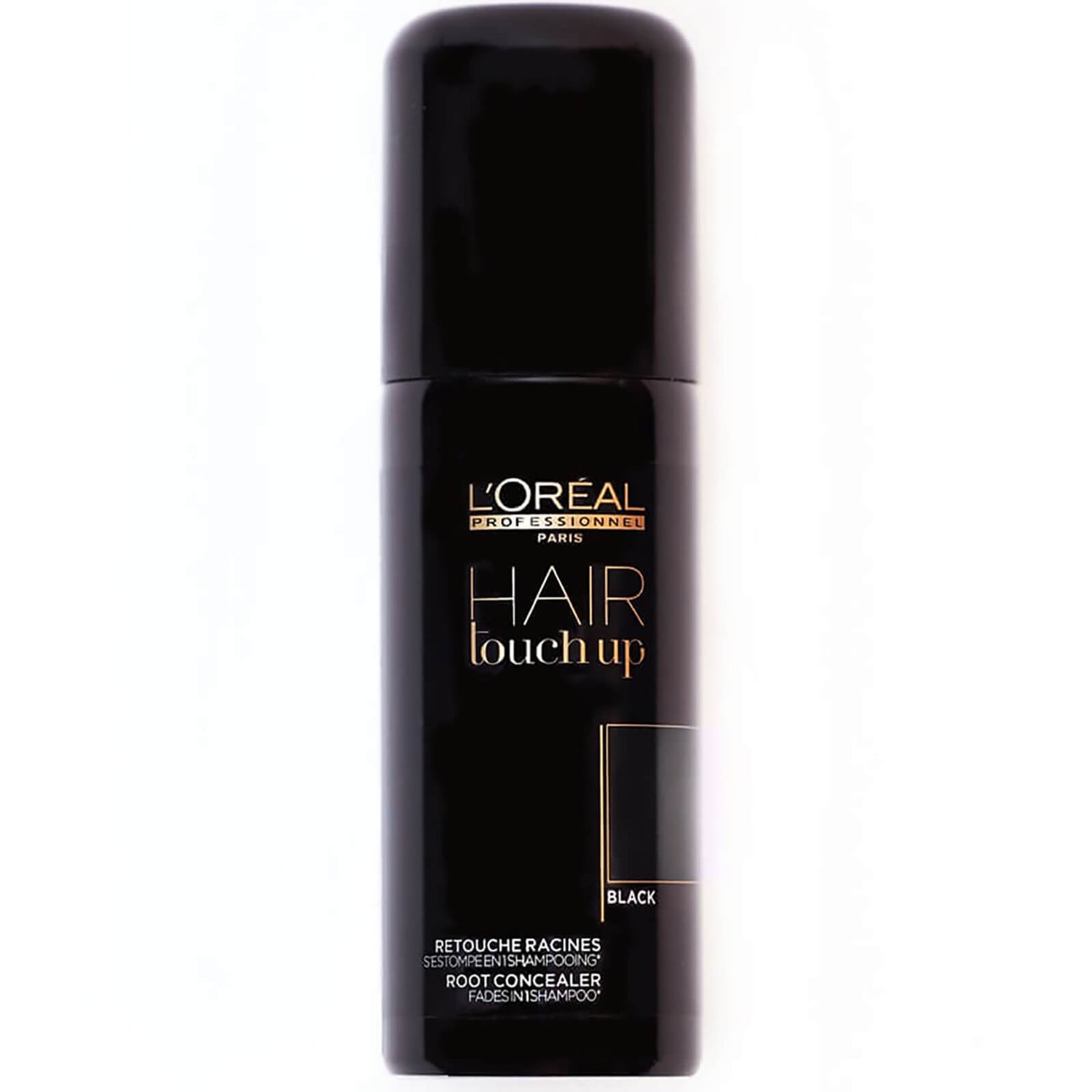 L'Oreal Professionnel Hair Touch Up - Black (75 ml)