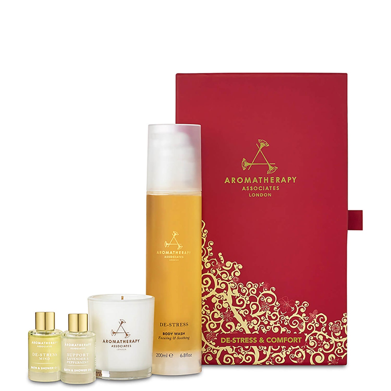 Aromatherapy Associates De-Stress and Comfort Christmas Gift Set