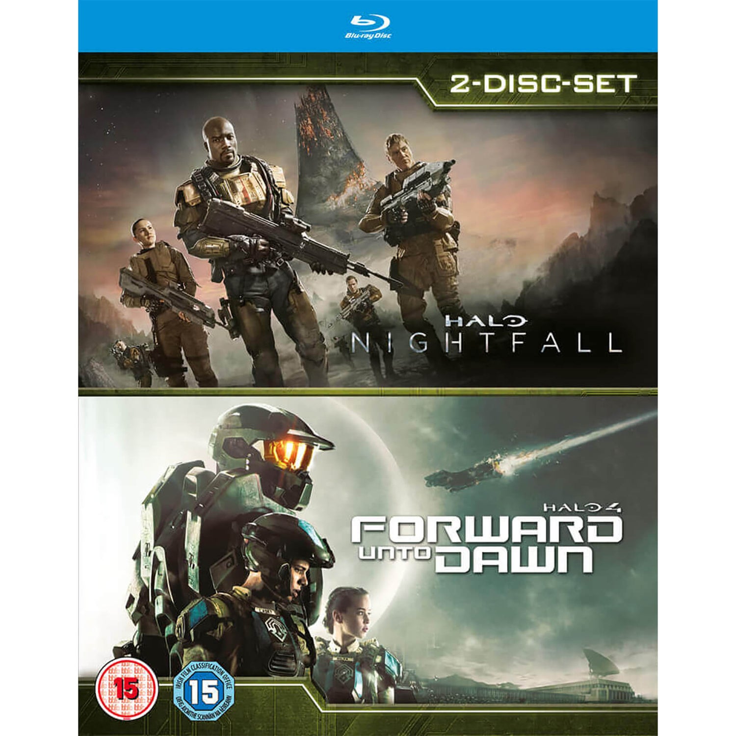 Halo 4 フォワード オントゥ ドーン Halo ナイトフォール ダブルパック Blu Ray Zavvi 日本