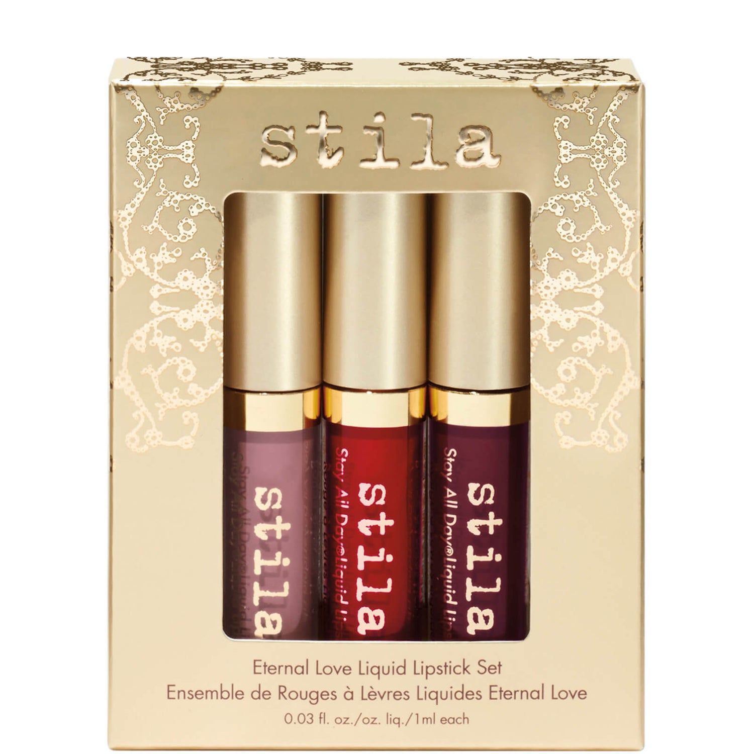 Stila Eternal Love Liquid Lipstick Set (3 x Deluxe Stay All Day Liquid Lipsticks)
